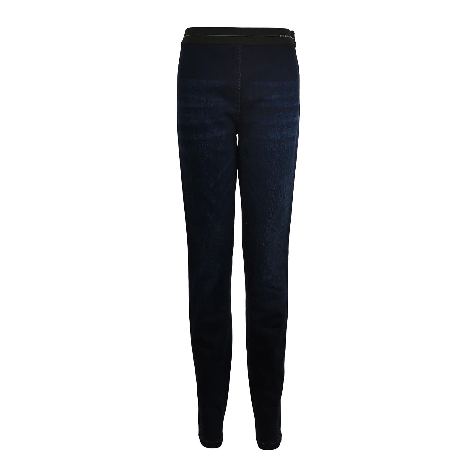 Prada Prada Logo Cotton Denim Long Pants Size 38 0089 Size 38" / US 16 / IT 52 - 1 Thumbnail