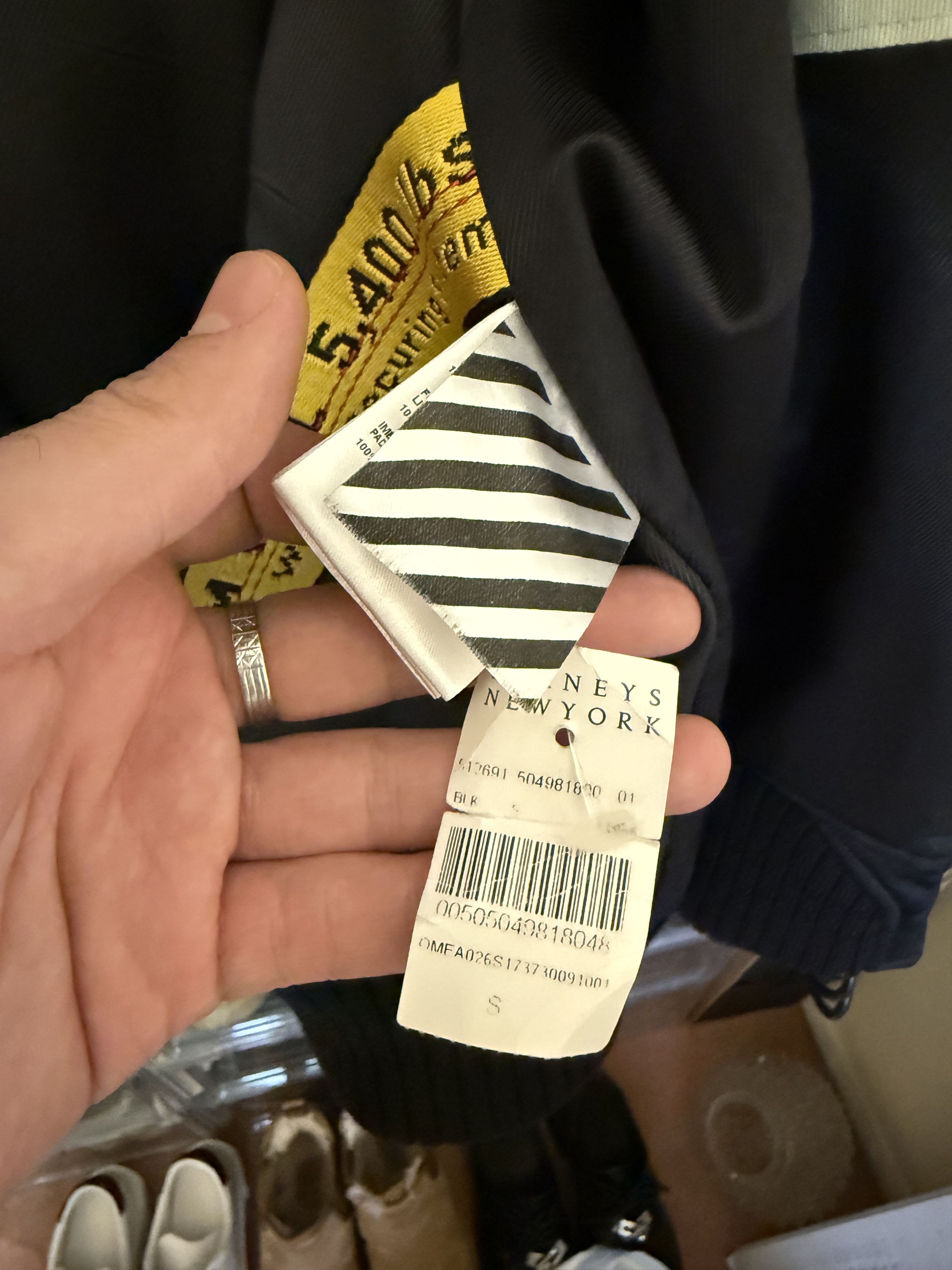 Off-White Rare Off White Black Bomber Jacket Size US L / EU 52-54 / 3 - 9 Thumbnail