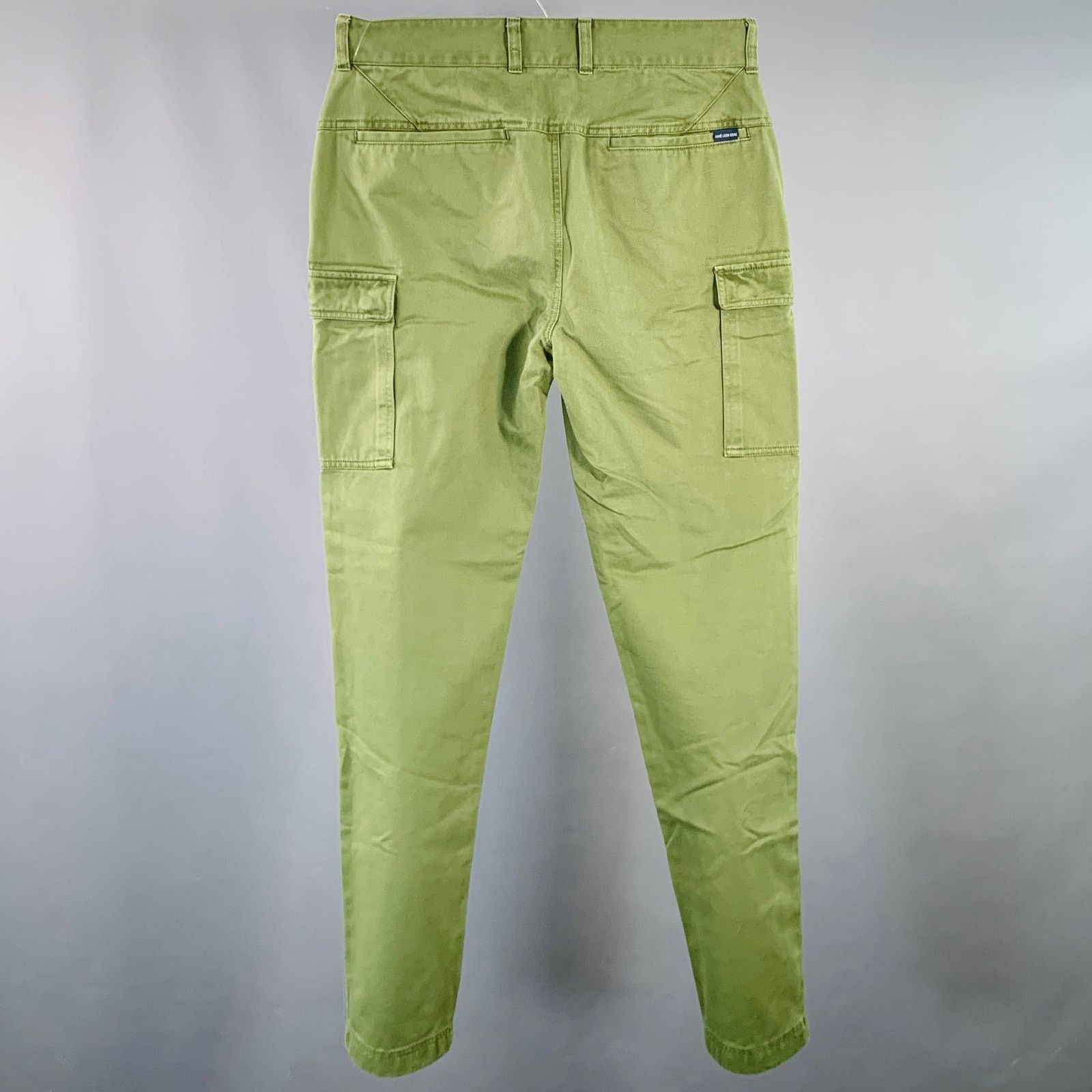 Aime Leon Dore Size S Green Cotton Cargo Tapered Casual Pants Size 31" - 3 Thumbnail
