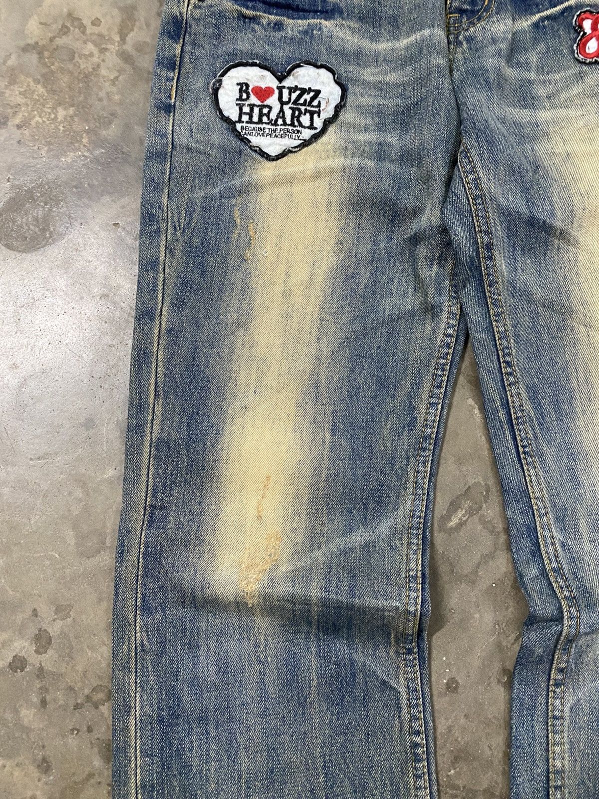 Hysteric Glamour × If Six Was Nine × Japanese Brand Japanese Buzz Spunky I❤️Surf Distressed Denim @264 Size US 30 / EU 46 - 10 Thumbnail