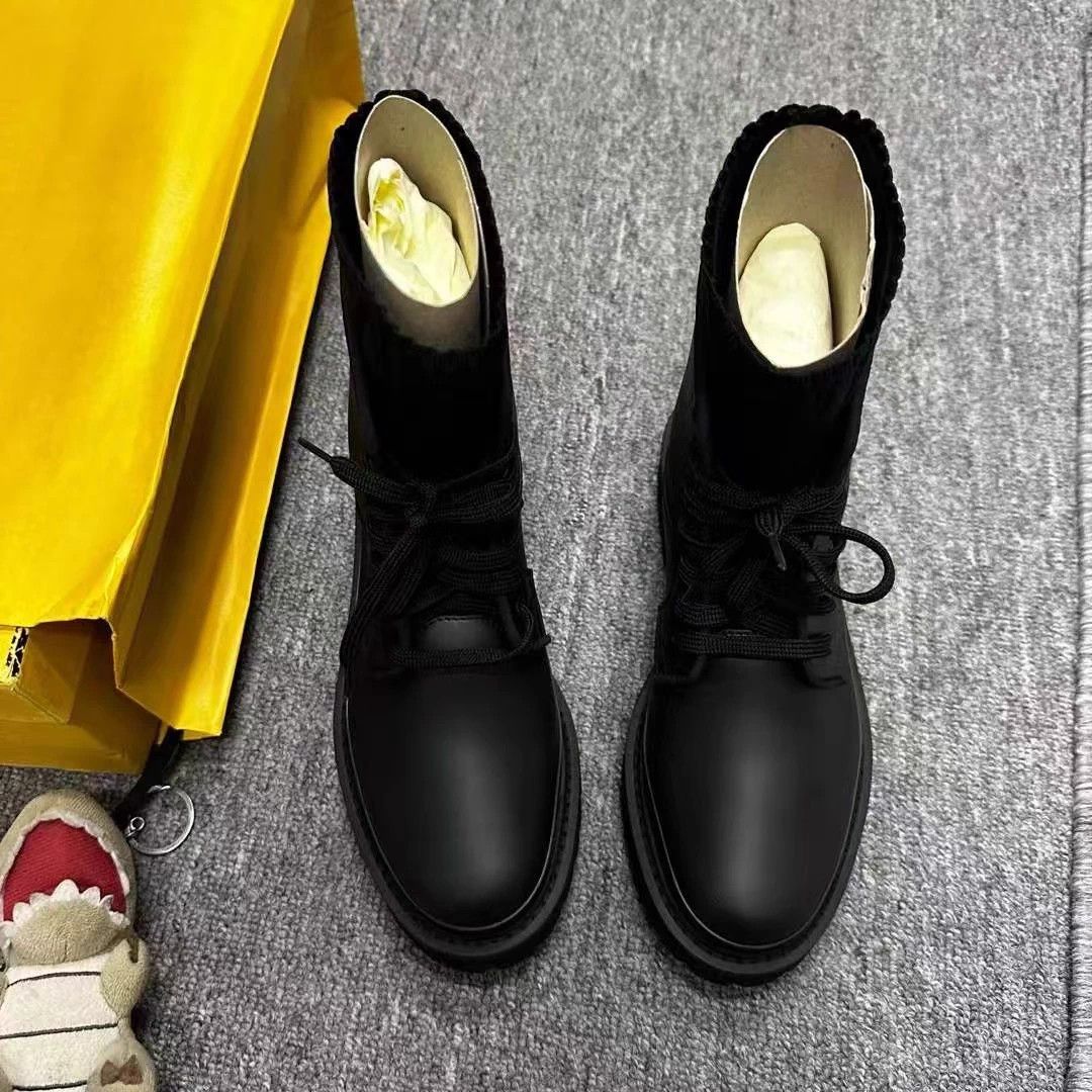 Fendi Fendi high-top monogram boots 37 New with box Size US 6 / IT 36 - 6 Thumbnail