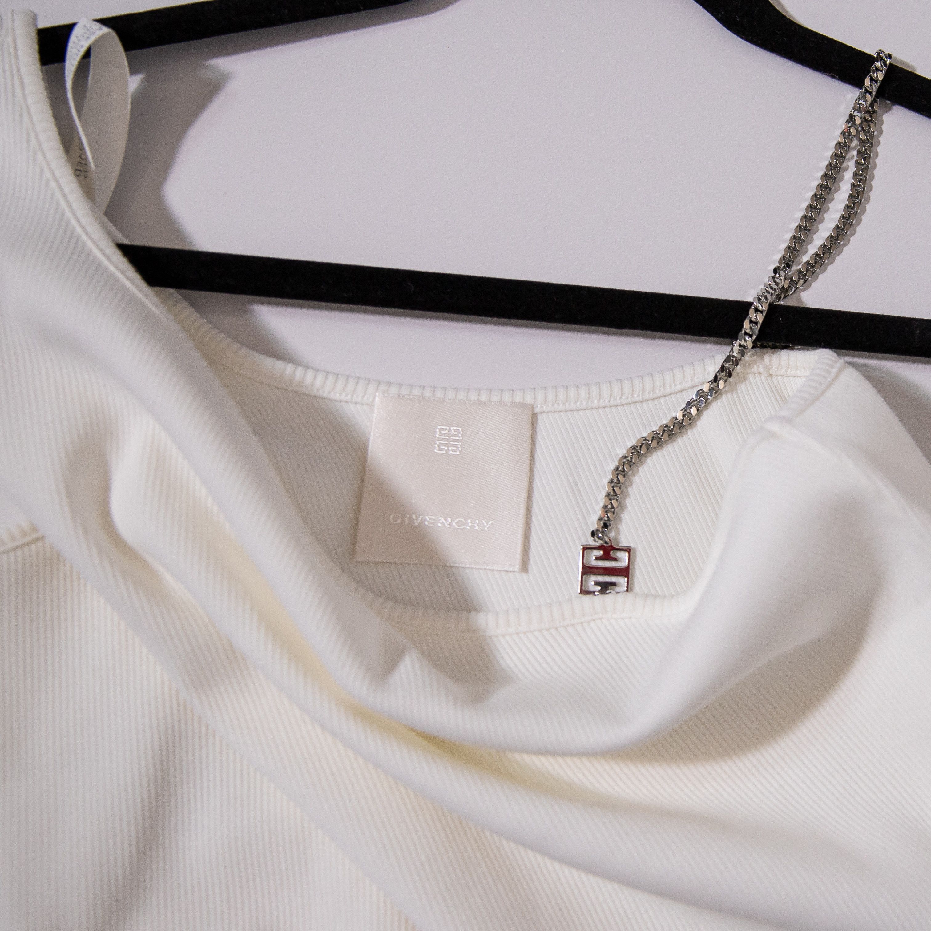 Givenchy NEW Givenchy 4G-Plaque Chain Link Strap Size L / US 10 / IT 46 - 2 Thumbnail