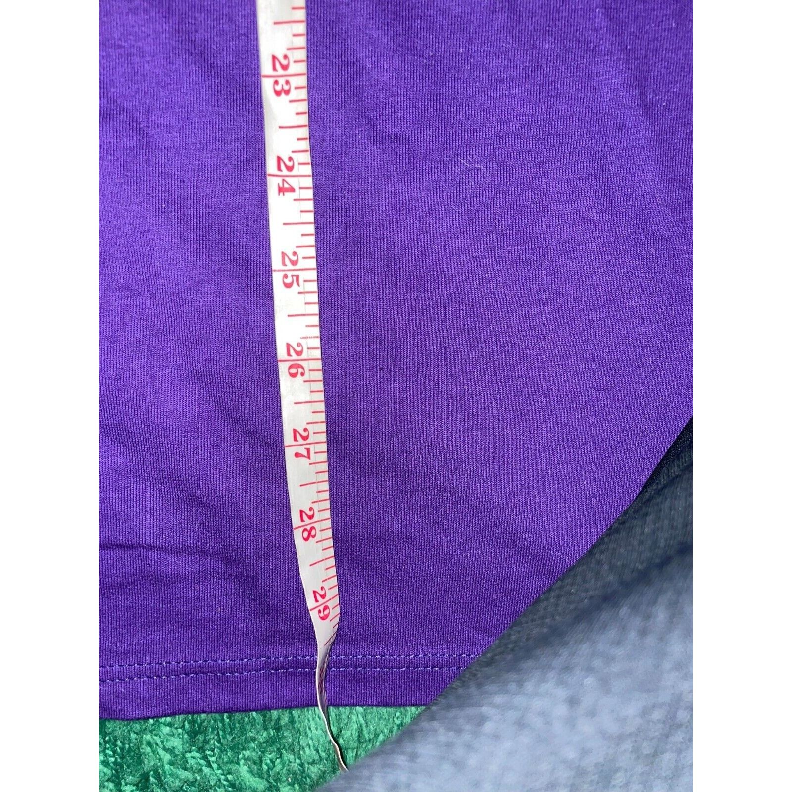 Jerzees 90s Vintage Jerzees USA made Purple Shirt 1990s VTG L Large Size US L / EU 52-54 / 3 - 9 Thumbnail