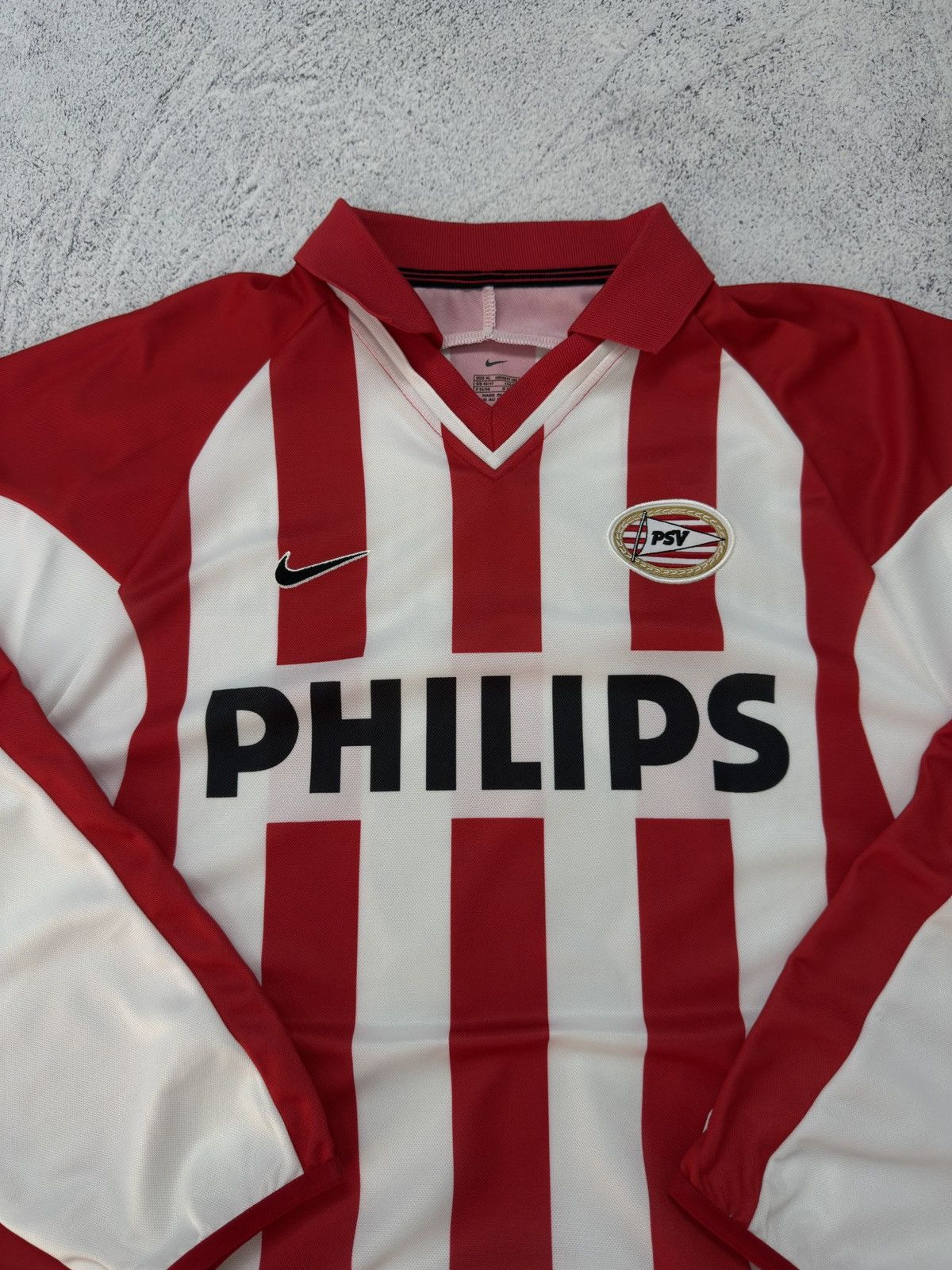 Nike Nike PSV Eindhoven 2000-02 Football Long Sleeve Jersey RARE❗️ Size US XL / EU 56 / 4 - 7 Thumbnail