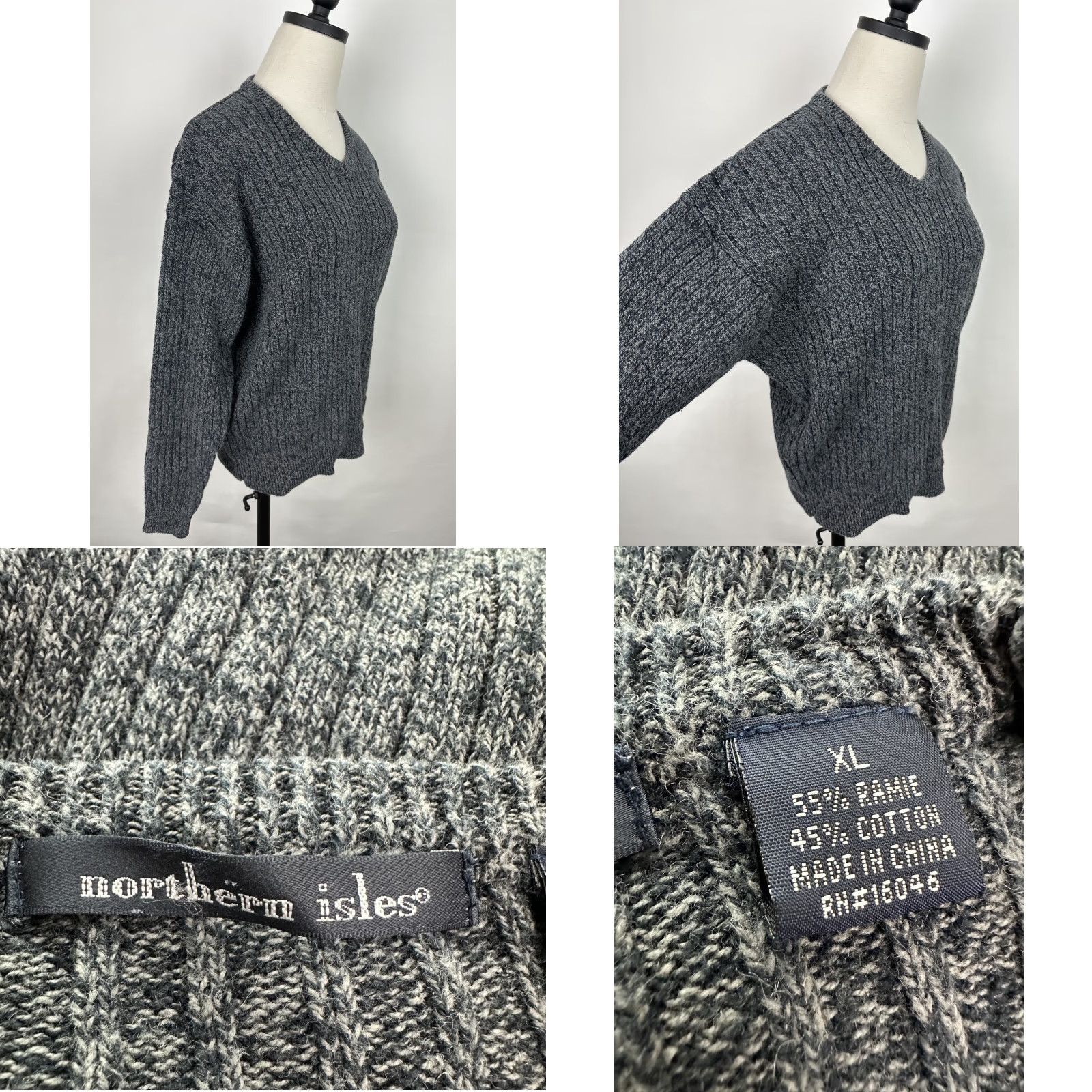 Vintage VINTAGE Northern Isles Sweater Cardigan? (Title restructure) Size L / US 10 / IT 46 - 8 Thumbnail