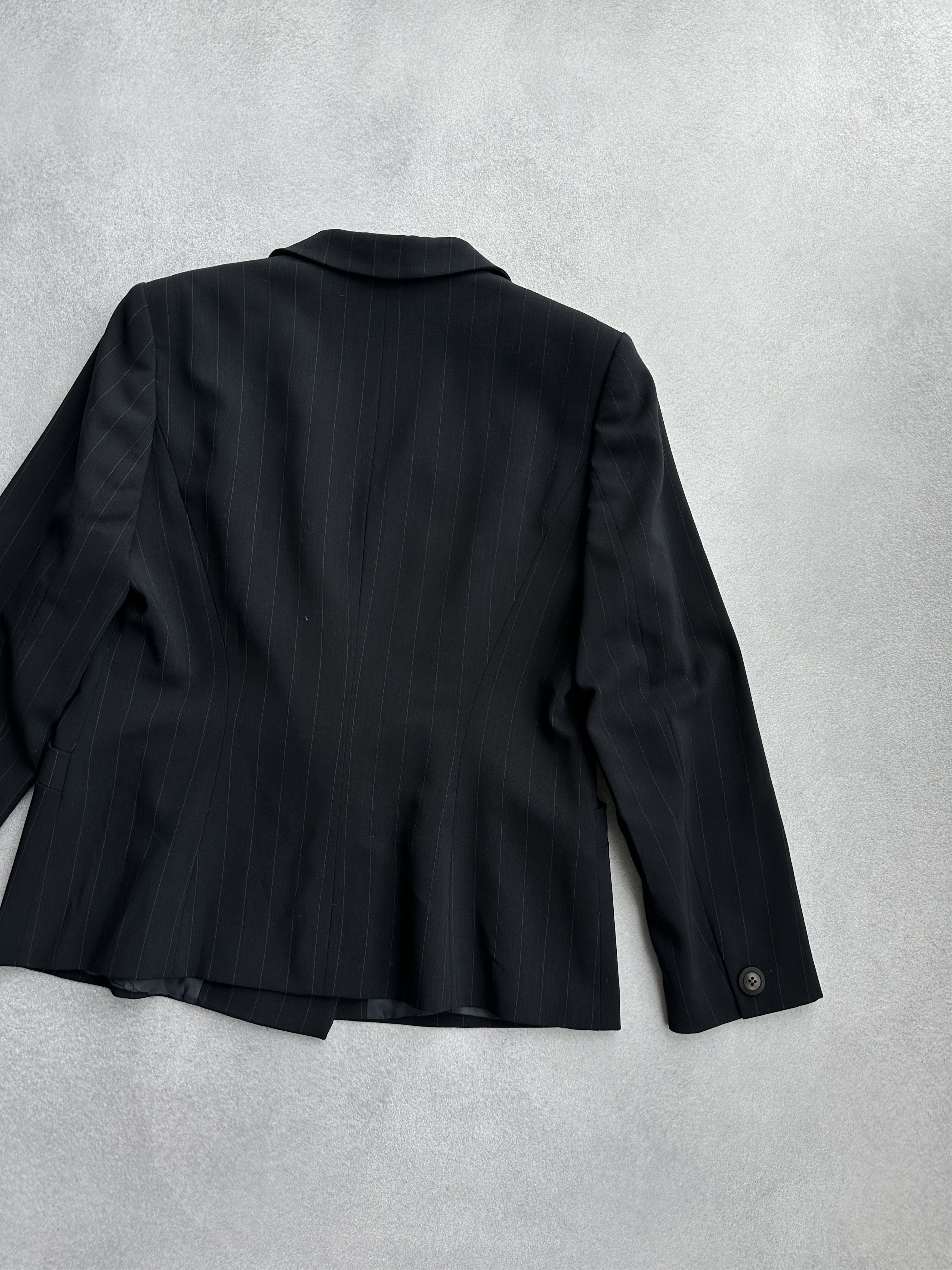 Max Mara × Vintage Vintage Max Mara One Button Virgine Wool Woman Blazer Size L / US 10 / IT 46 - 9 Thumbnail