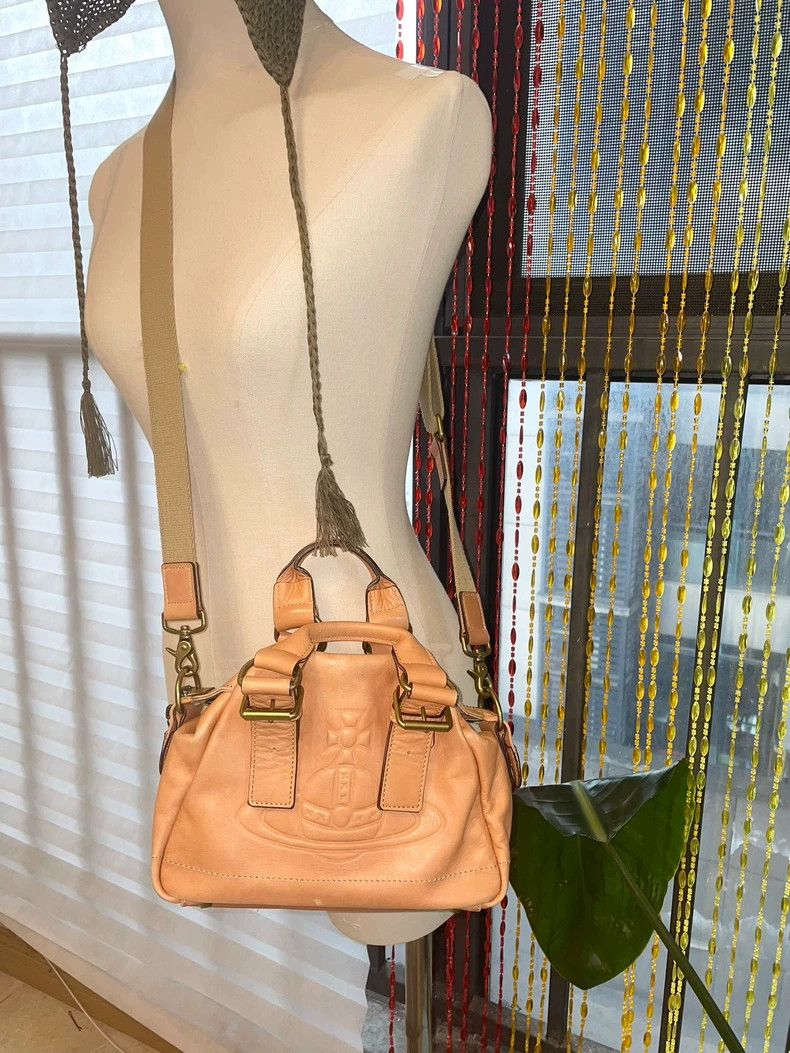 Vivienne Westwood Vivienne Westwood Kacice Bowling Postman Leather Shoulder Size ONE SIZE - 9 Thumbnail