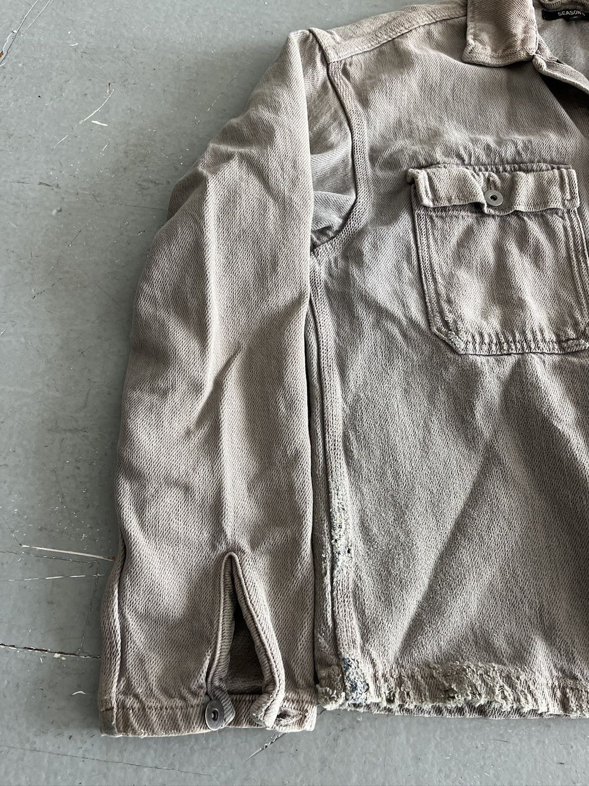 Yeezy Yeezy Season 6 Denim Work Jacket (unisex) Size US S / EU 44-46 / 1 - 8 Thumbnail