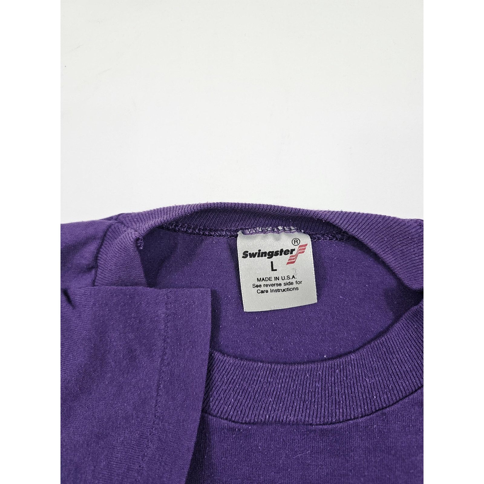 Swingster Phoenix Suns T-shirt Purple Orange Sz L 1990s Size US L / EU 52-54 / 3 - 3 Thumbnail