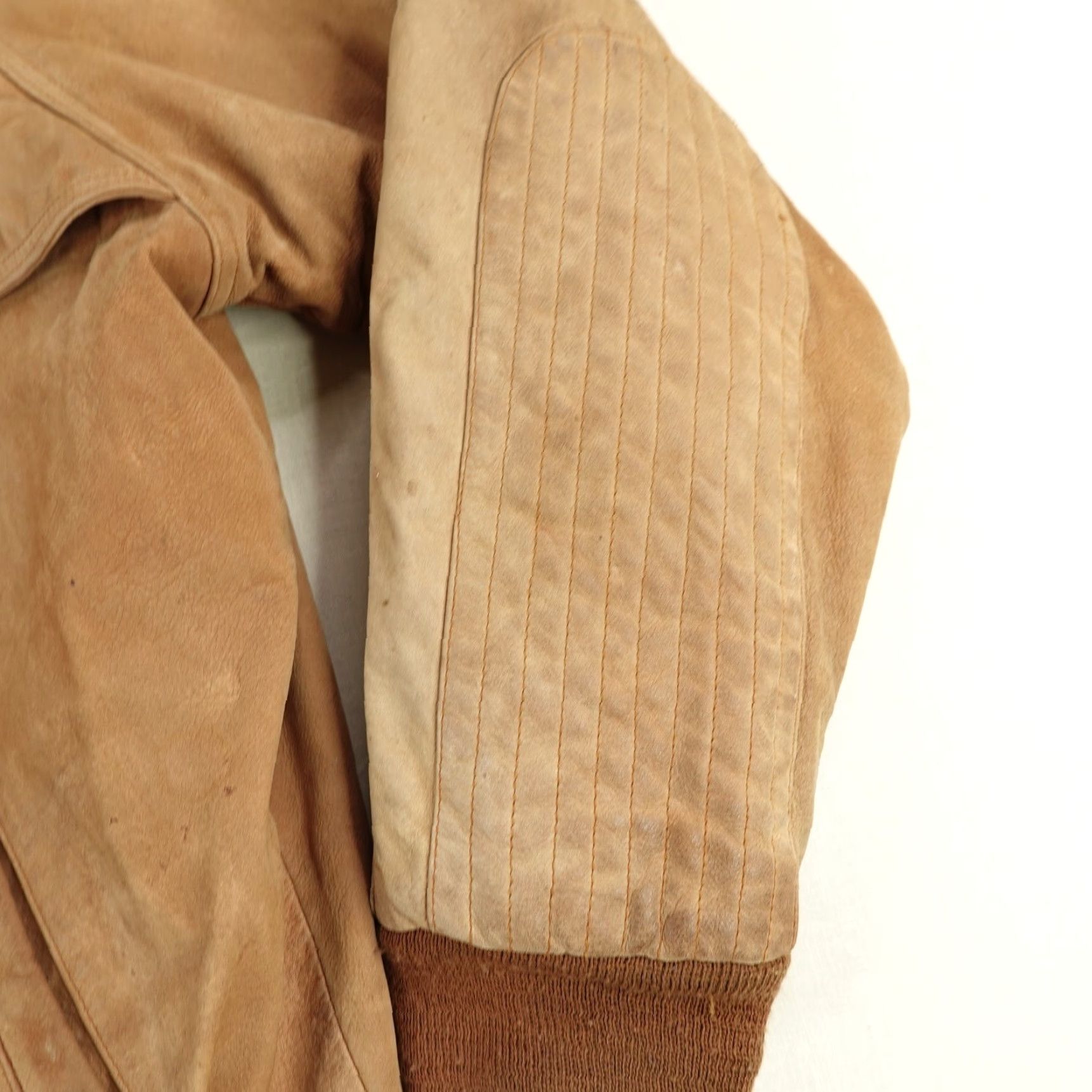 Marlboro VINTAGE Marlboro Jacket Mens XL Bomber Leather Zip Full Zip Lined Pockets 90s Outdoor Brown Men Size US XL / EU 56 / 4 - 6 Thumbnail