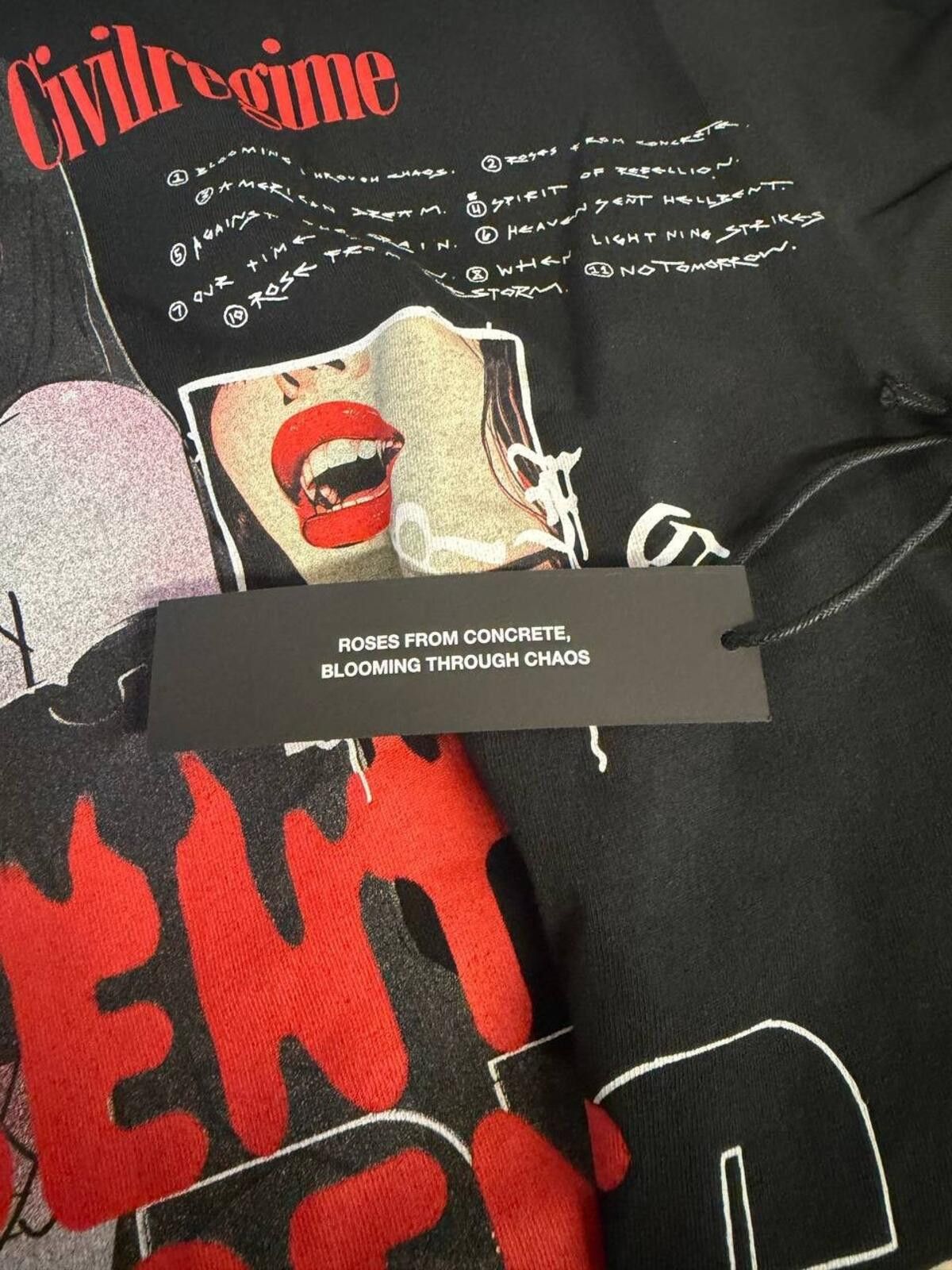 Civil Regime Civil Regime Hell Bent Heaven Sent L Black Streetwear Size US L / EU 52-54 / 3 - 6 Thumbnail
