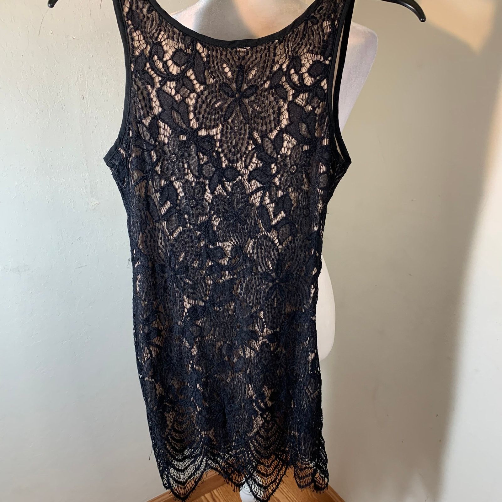 Other Poetry Black Lace Dress/ tops size M Size M / US 6-8 / IT 42-44 - 6 Thumbnail