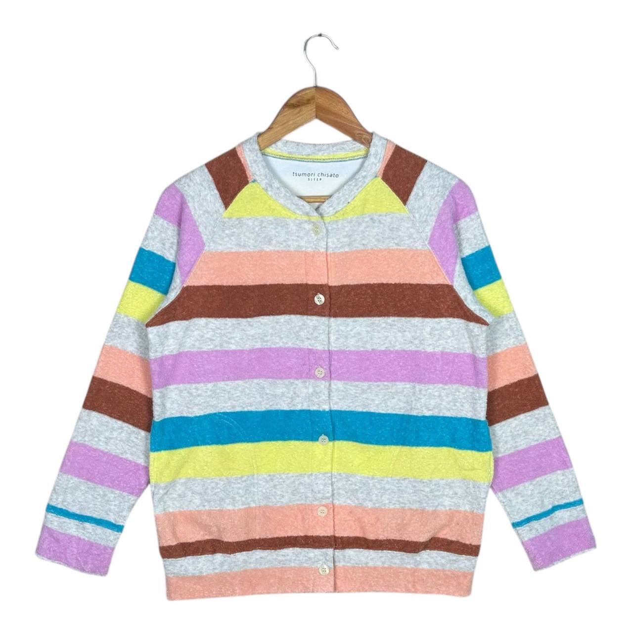 Tsumori Chisato Tsumori Chisato Sleep Jacket Striped Colour Size US M / EU 48-50 / 2 - 1 Thumbnail