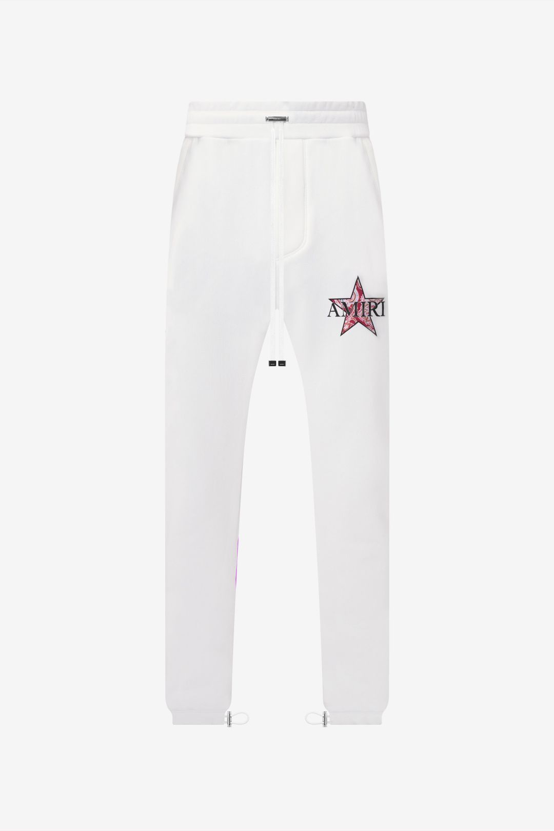 Amiri o1y0525 Logo Jogger & Sweatpant in White Size US 36 / EU 52 - 1 Thumbnail