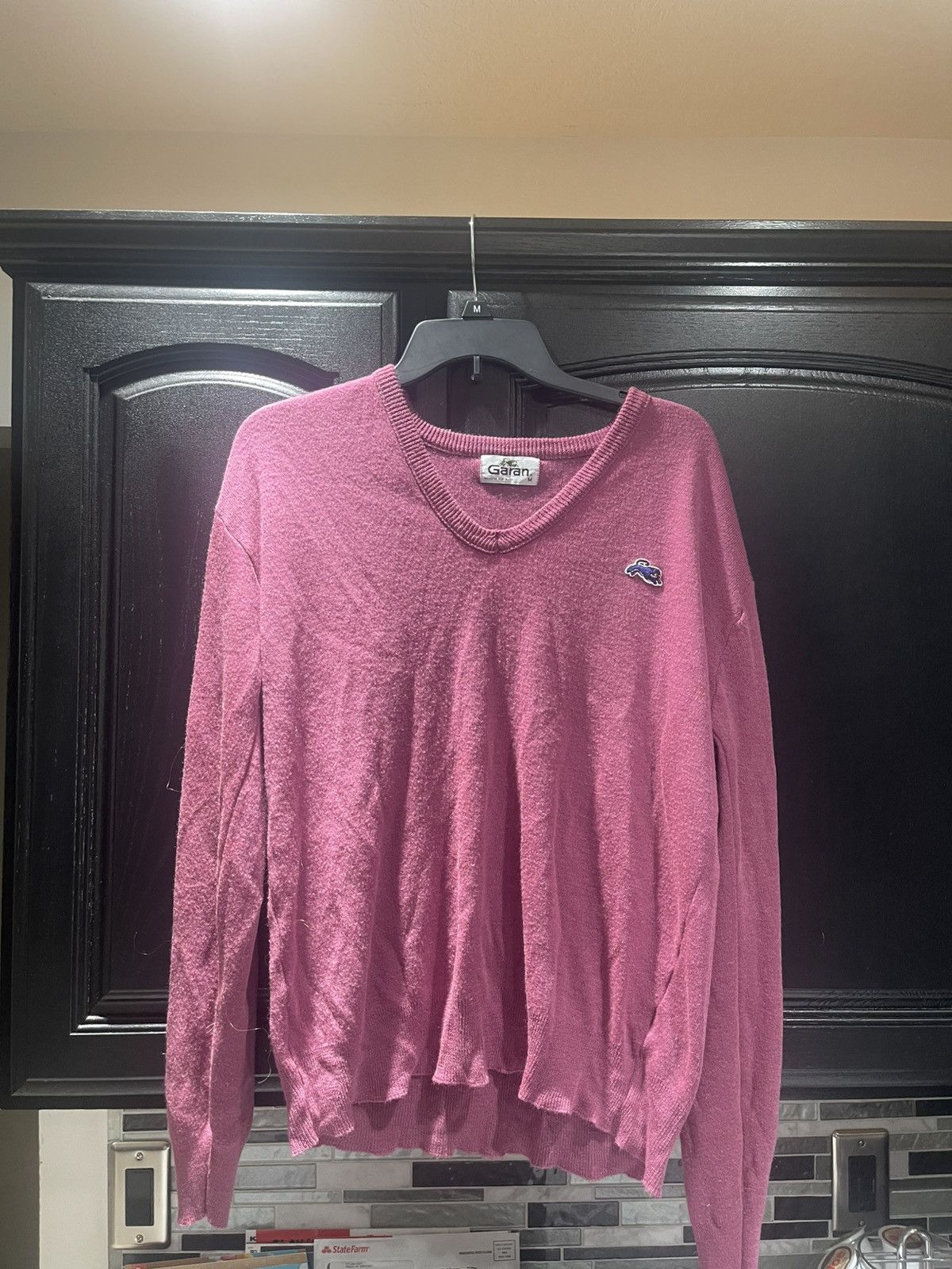 Other VTG Garan V Neck Sweater Golf Prep 80's Maroon Medium Size US M / EU 48-50 / 2 - 1 Thumbnail