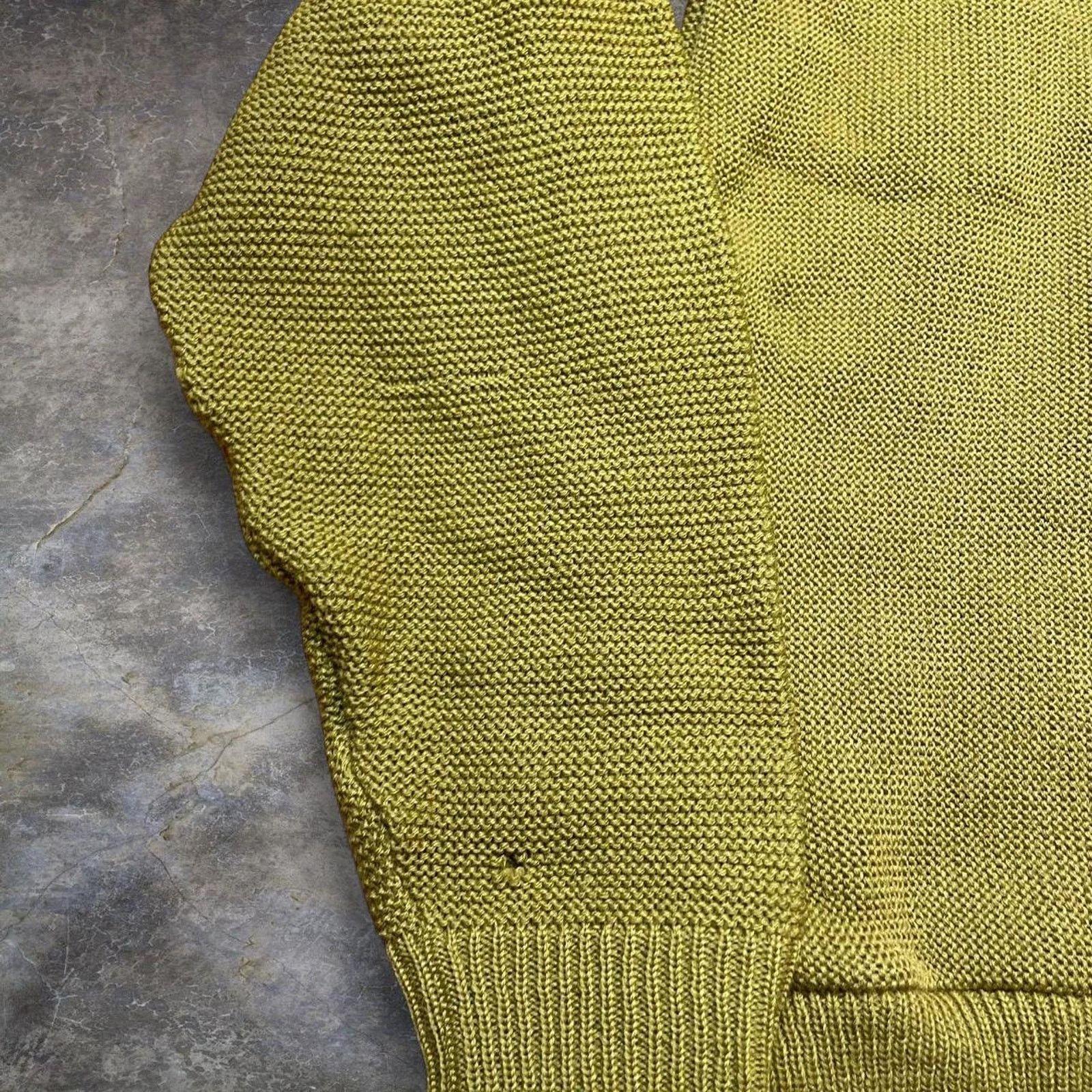 Other Unbranded olive green vintage 60s Cardigan Size US M / EU 48-50 / 2 - 3 Thumbnail