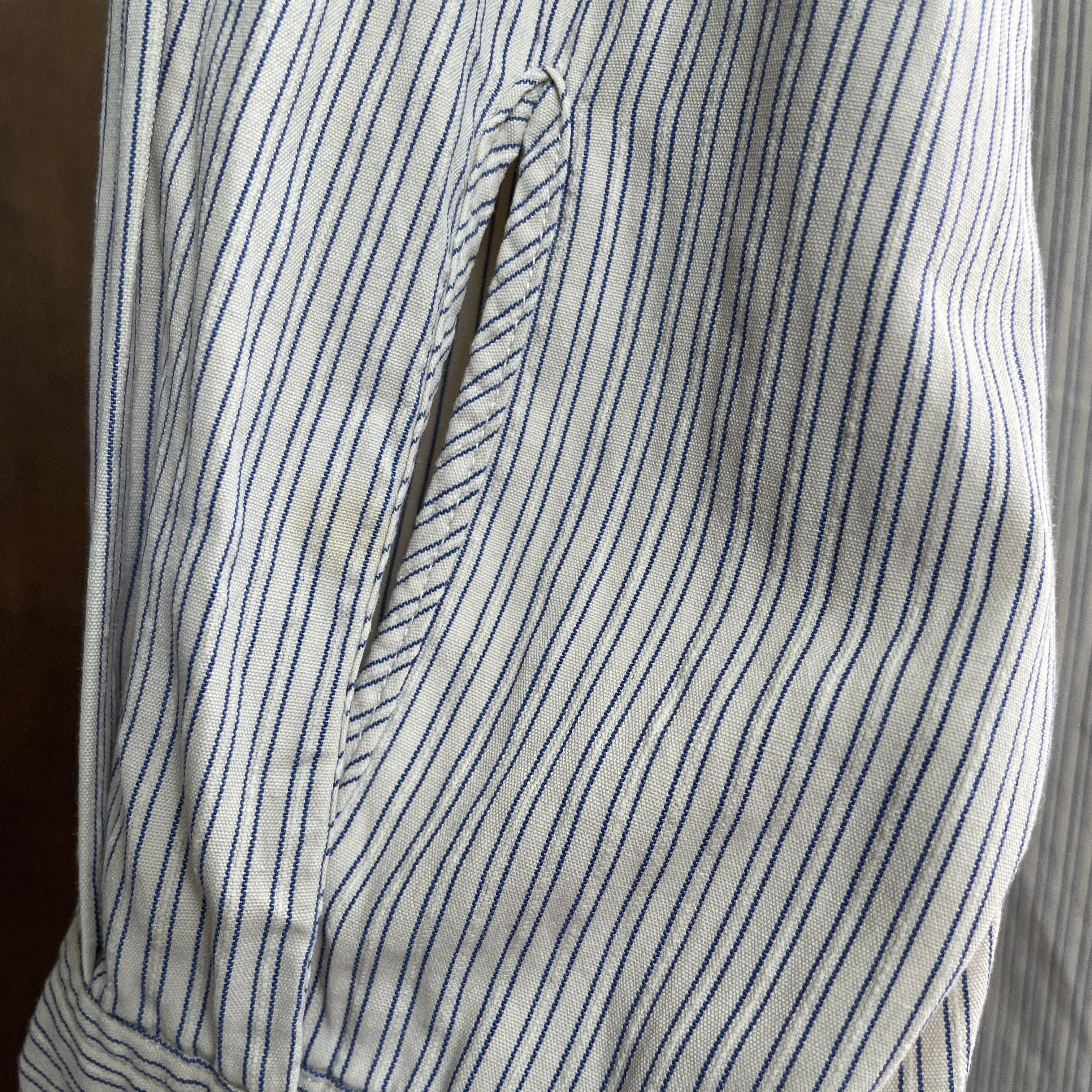 Y's for Men Y's for men Yohji Yamamoto Classic Stripped Shirt Size US L / EU 52-54 / 3 - 5 Thumbnail