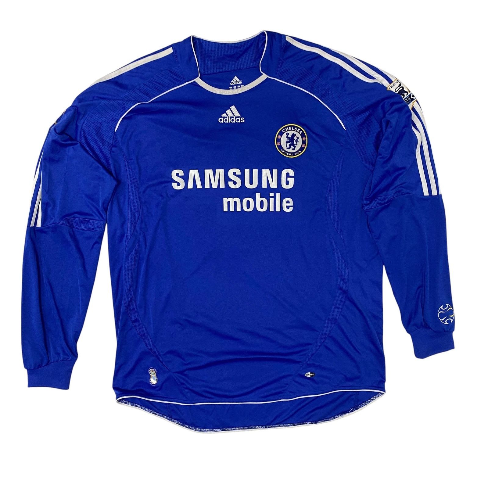 Adidas Vintage Chelsea Football Adidas Ballack 13 2006 Home Jersey Size US XXL / EU 58 / 5 - 2 Thumbnail