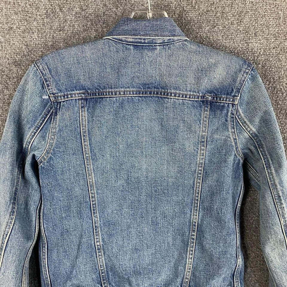 Gap Gap Denim Jacket Women's XS Medium Wash Blue Front Pockets Size XS / US 0-2 / IT 36-38 - 8 Thumbnail