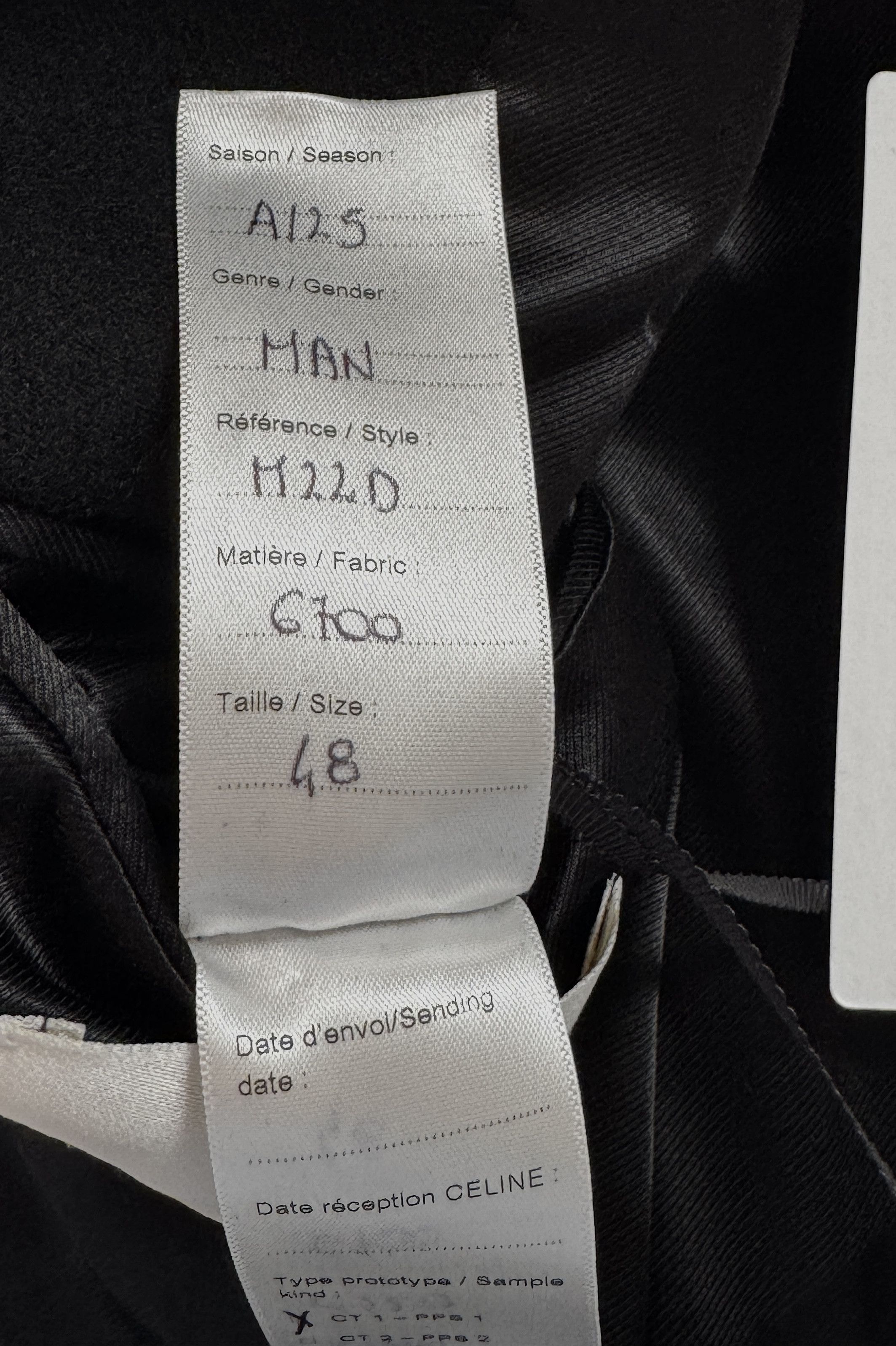 Celine Hedi x FW25 Sample Double breasted coat Size US S / EU 44-46 / 1 - 13 Thumbnail