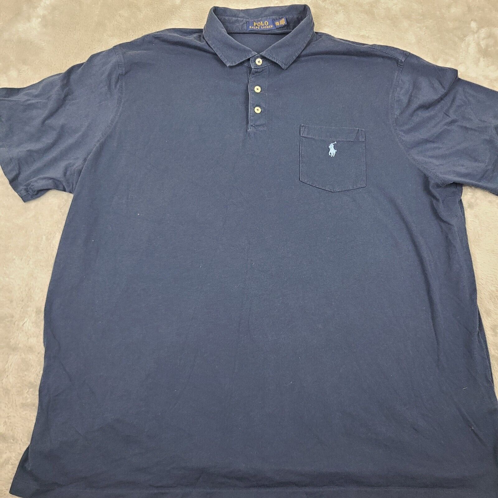 Polo Ralph Lauren Polo Ralph Lauren Classic Fit Shirt Mens 2XL Short Sleeve Na Size US XXL / EU 58 / 5 - 1 Thumbnail