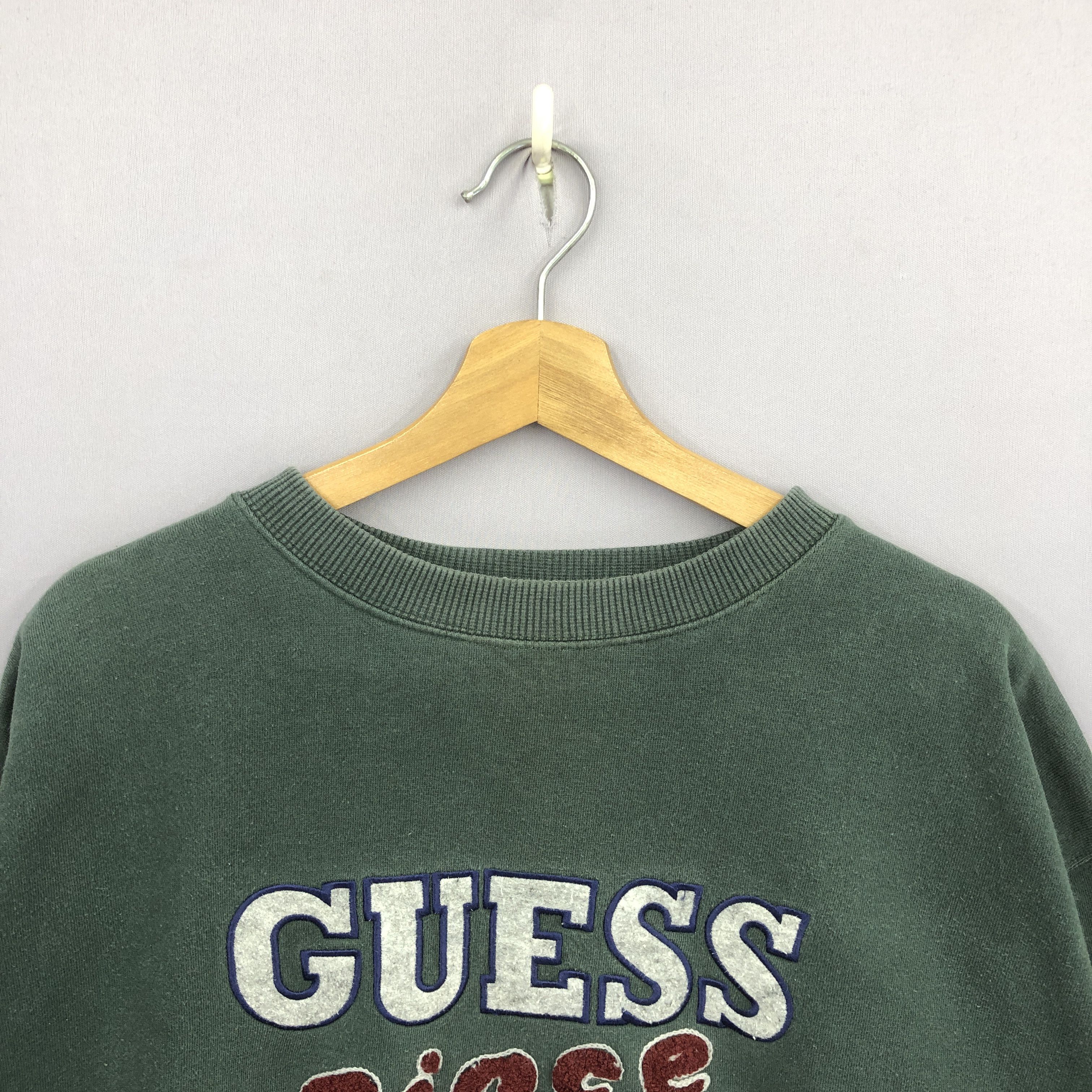 Guess × Vintage Vintage Guess Sweater Guess Sweatshirt Jumper Size US XL / EU 56 / 4 - 4 Thumbnail