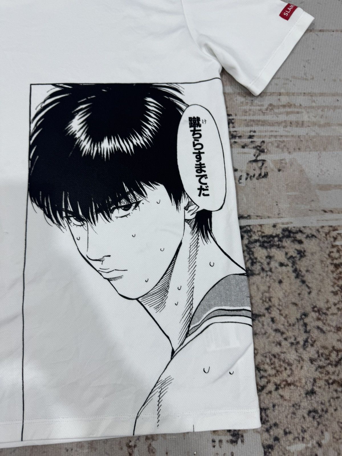 Anime vintage SLAMDUNK- fujiwa photo tee Size US M / EU 48-50 / 2 - 3 Thumbnail