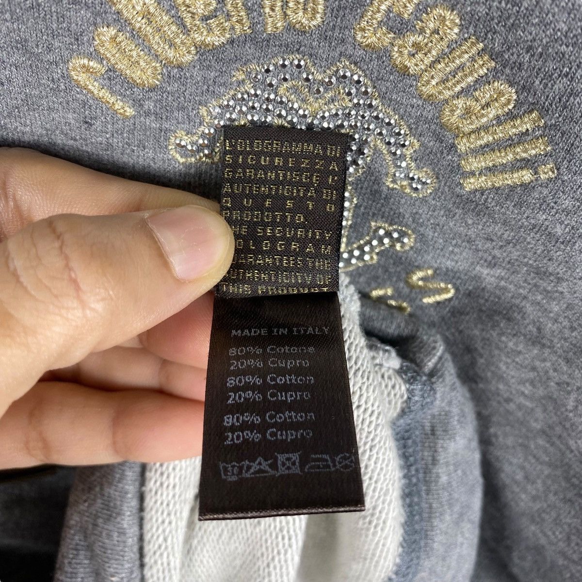 Roberto Cavalli ROBERTO CAVALLI GYM Wellness Zip Hoodie Women Size 38 Size S / US 4 / IT 40 - 9 Thumbnail