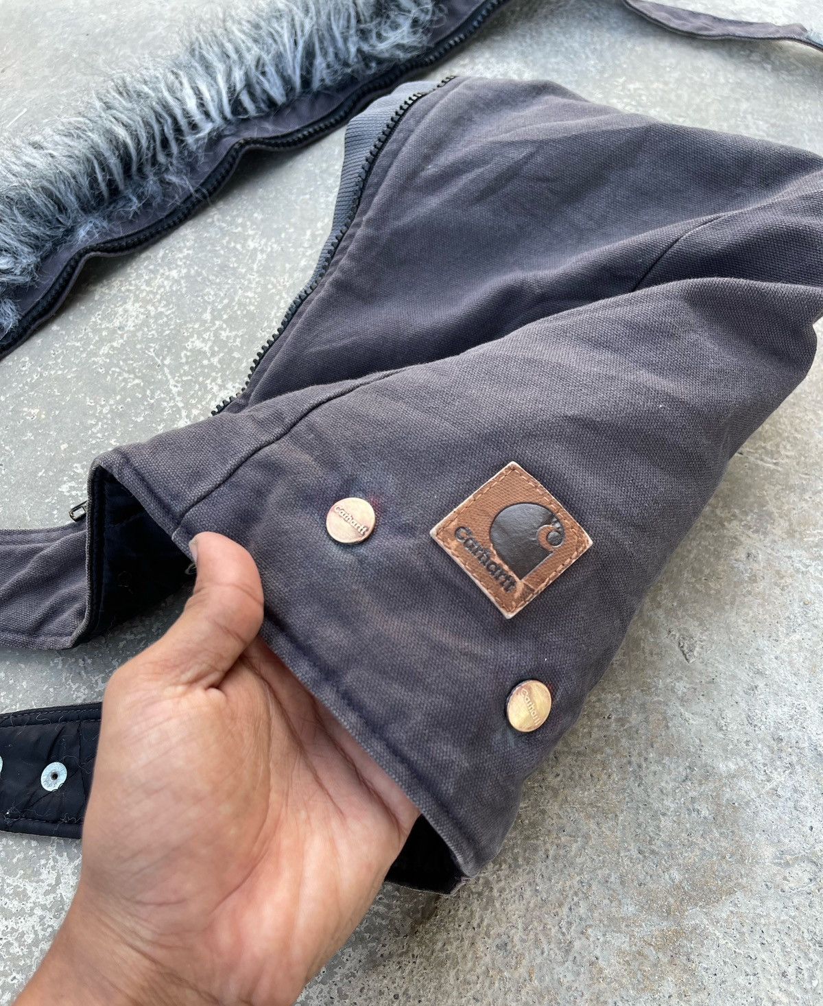 Carhartt 🔥Vintage Carhartt Arctic Jacket With Removable Hood Size US XL / EU 56 / 4 - 12 Thumbnail