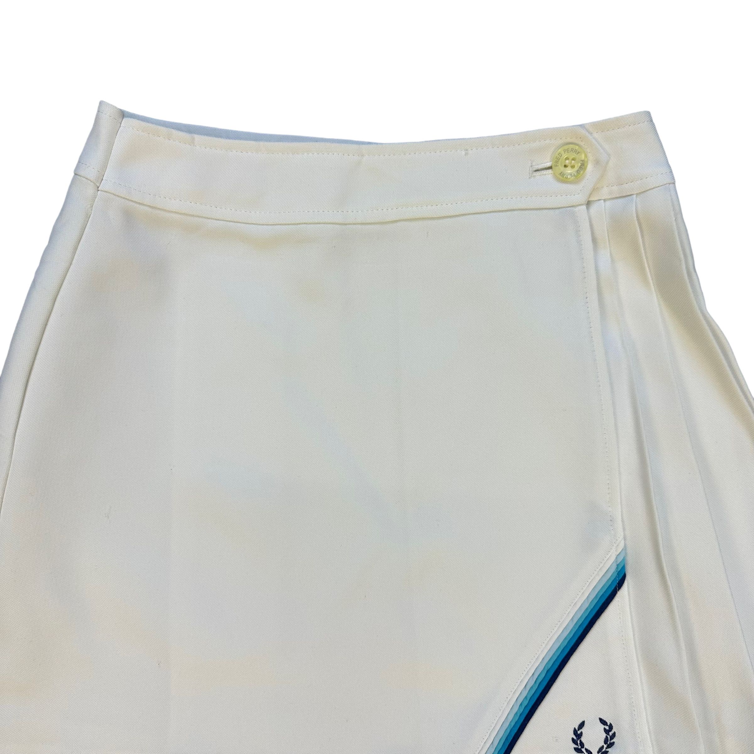 Fred Perry FRED PERRY SPORTS WEAR WHITE SKIRTS #7459-147 Size 23" - 2 Thumbnail