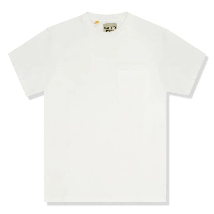 Gallery Dept. o1gr1nt0426 Plain Vintage Pkt T-Shirt in White Size US XXL / EU 58 / 5 - 1 Thumbnail