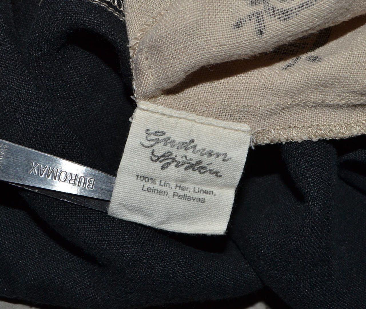 Gudrun Sjoden Gudrun Sjoden Floral Linen Women's Blouse size L Size L / US 10 / IT 46 - 8 Thumbnail