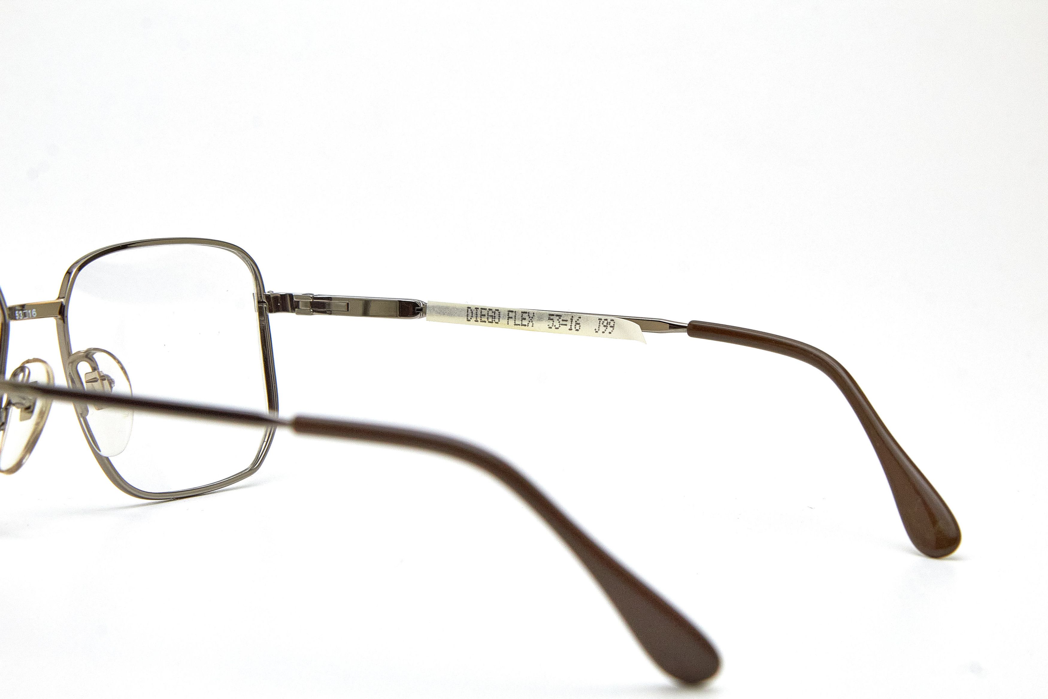 Vintage Old Money GRASSET Gold&Silver Rectangular Quiet Lux Specs Size ONE SIZE - 6 Thumbnail