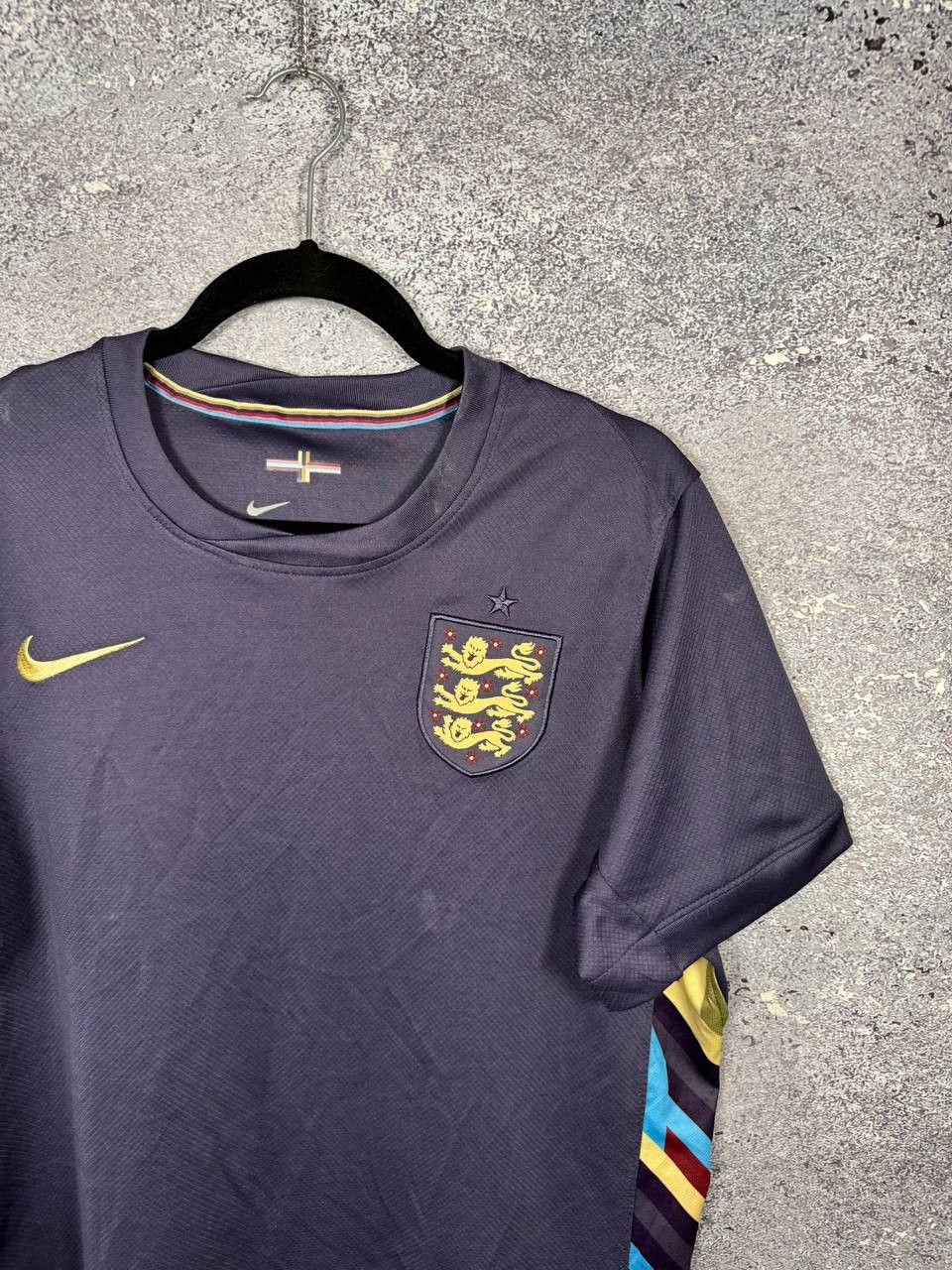 Vintage England National Team 2024 Away Fan Soccer Jersey Large Size US L / EU 52-54 / 3 - 2 Thumbnail