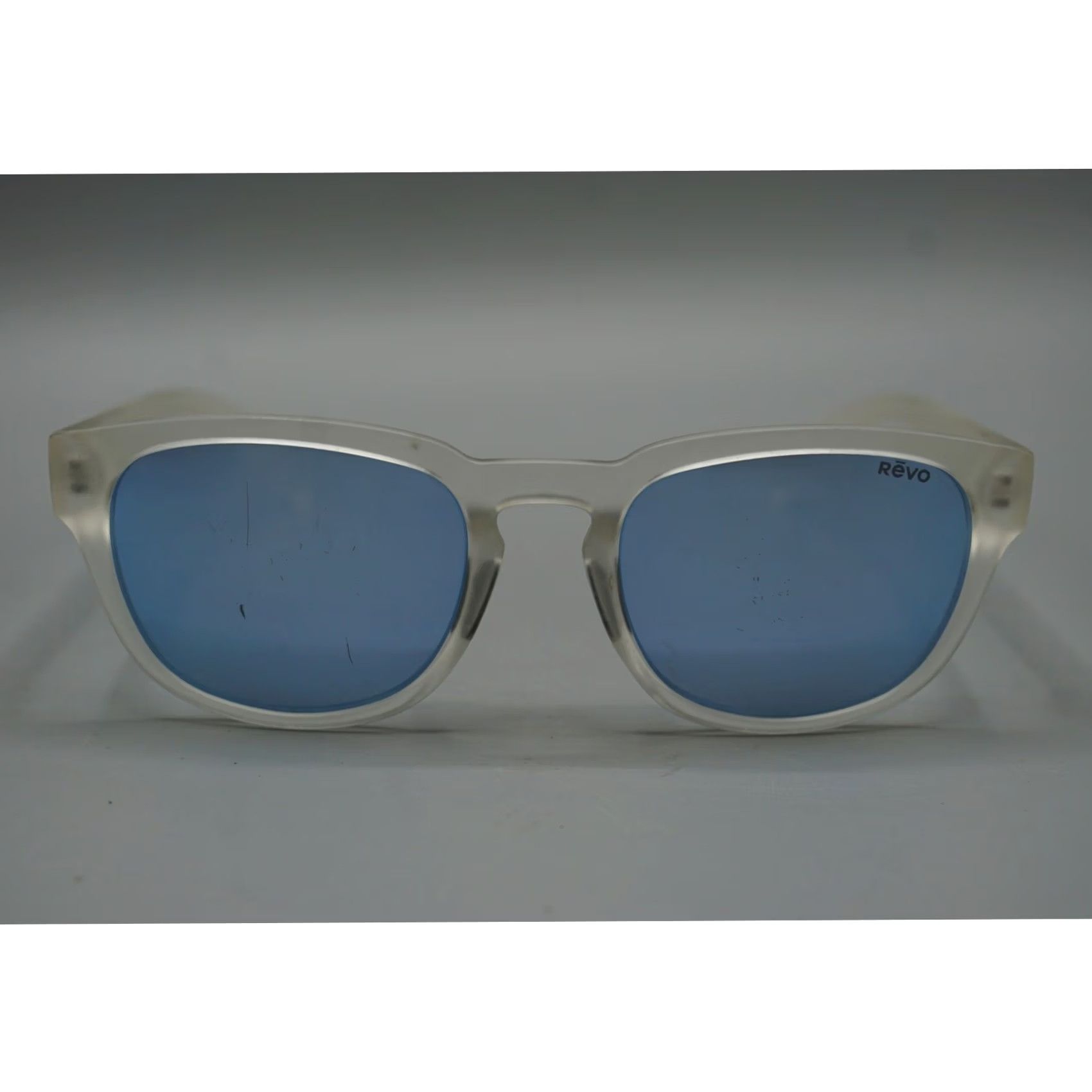Vintage REVO Zinger Sunglasses RE 1054 09 Polarized Crystal Blue Mirror Mens Size ONE SIZE - 2 Thumbnail