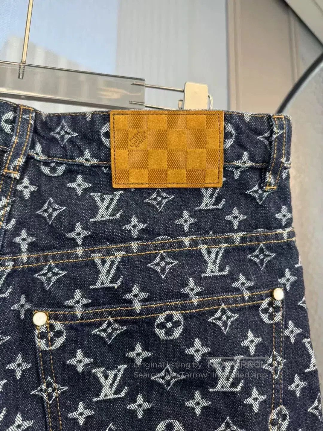 Louis Vuitton Louis Vuitton Timberland Logo Denim Pants. Size US 31 - 3 Thumbnail