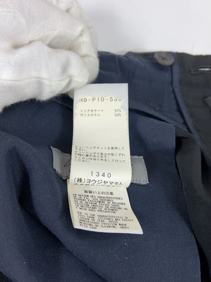 Yohji Yamamoto yohji yamamoto POUR HOMMEBLK/Solid color Bottoms/ Size US 31 - 5 Thumbnail