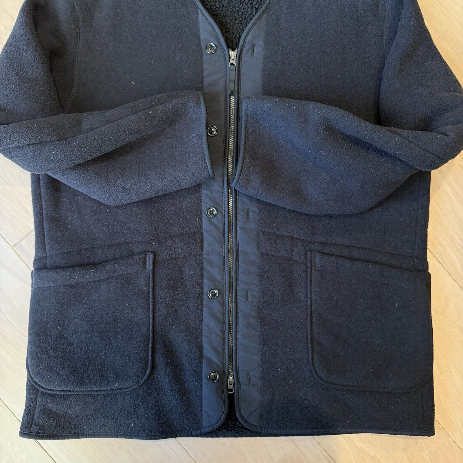 Uniqlo Uniqlo Engineered Garments Jacket L Black Full Zip Outerwear Size US L / EU 52-54 / 3 - 5 Thumbnail