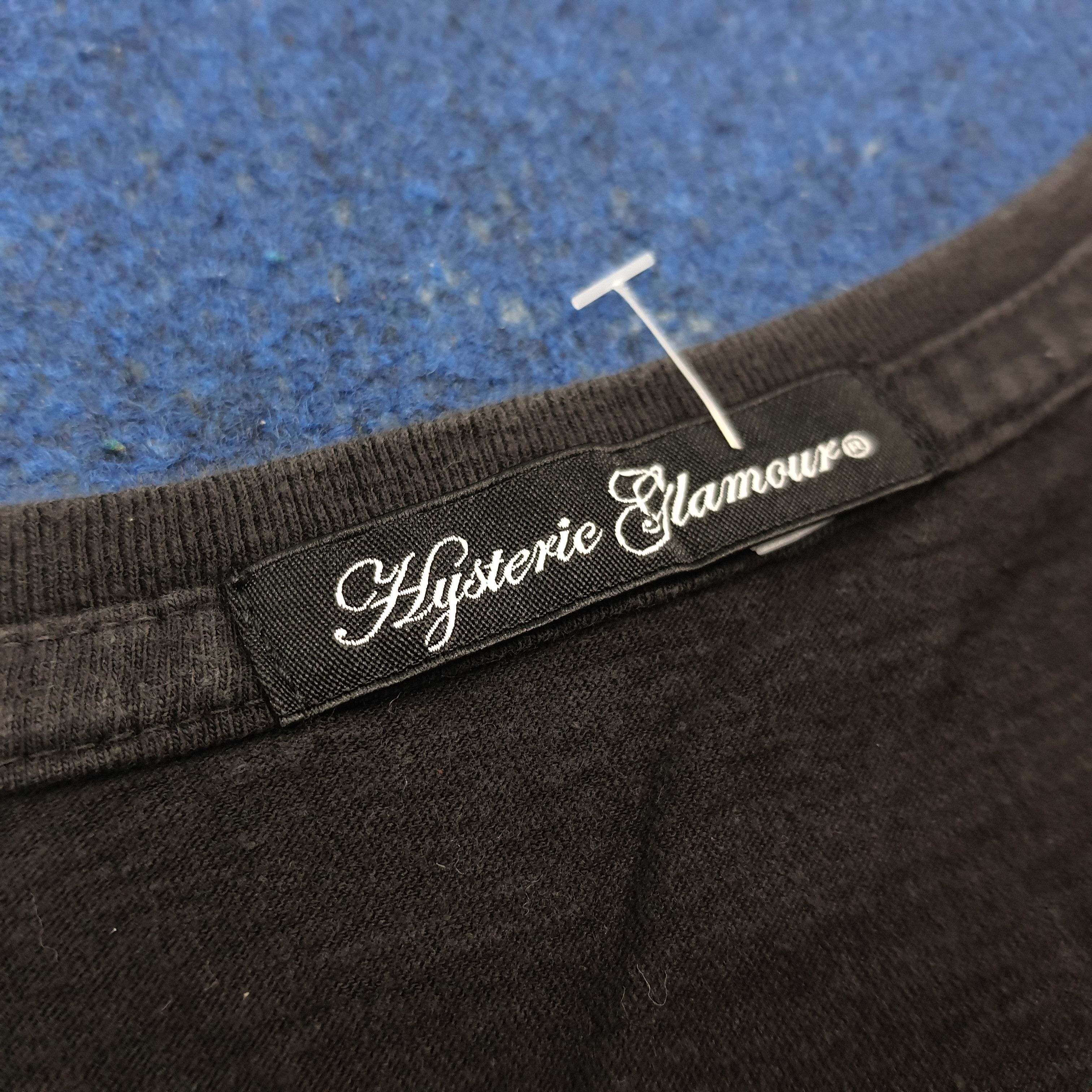 Hysteric Glamour Vintage Hysteric Glamour Gothic Cropped Boxy Shirt C276N1 Size XL / US 12-14 / IT 48-50 - 6 Thumbnail