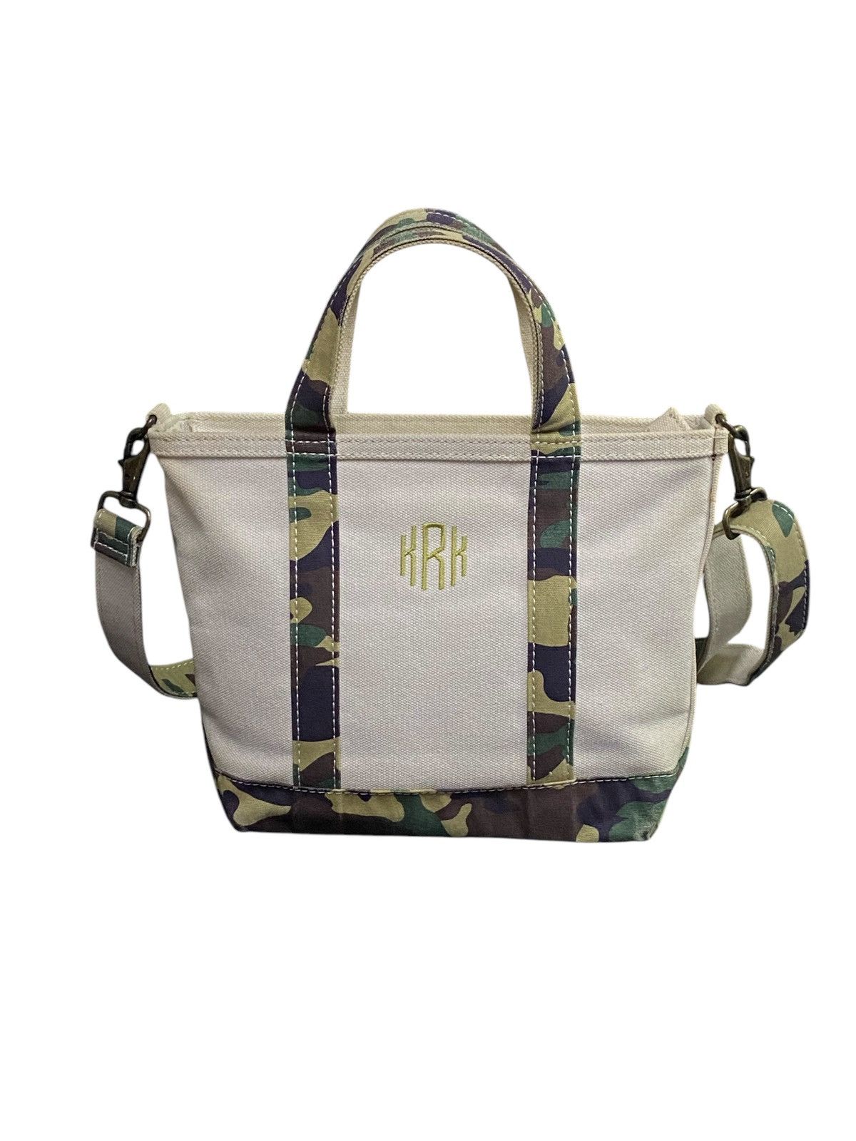 L.L. Bean × Vintage L.L.Bean “KRK” Camo Crossbody / Tote Bag Size ONE SIZE - 9 Thumbnail