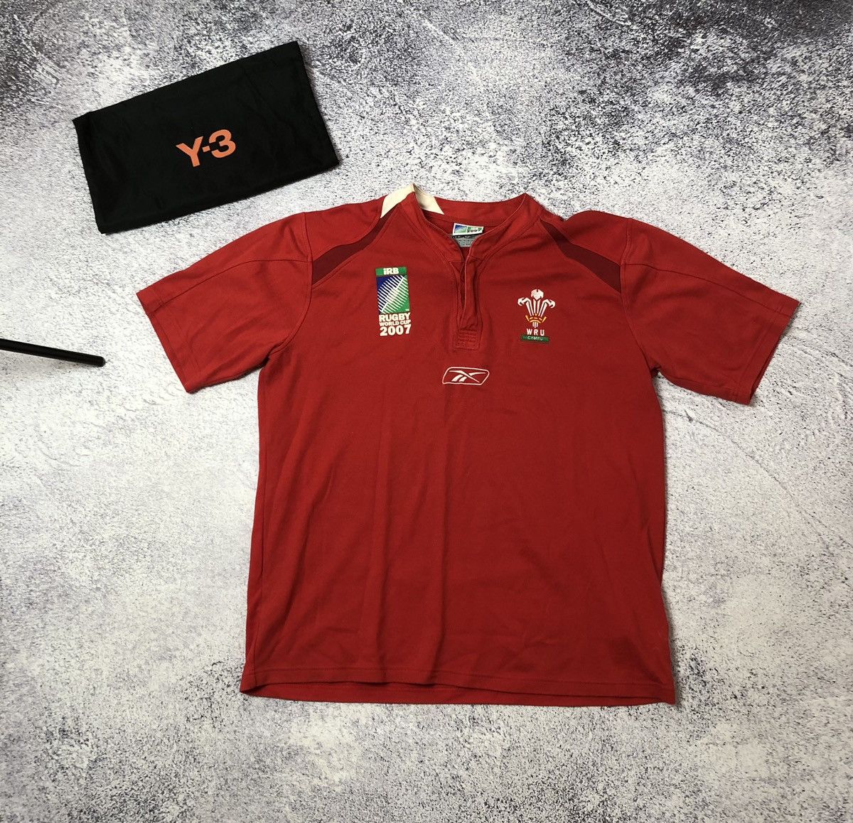 Reebok Vintage men’s jersey rugby World Cup 2007 size Xl rare Size US XL / EU 56 / 4 - 1 Thumbnail
