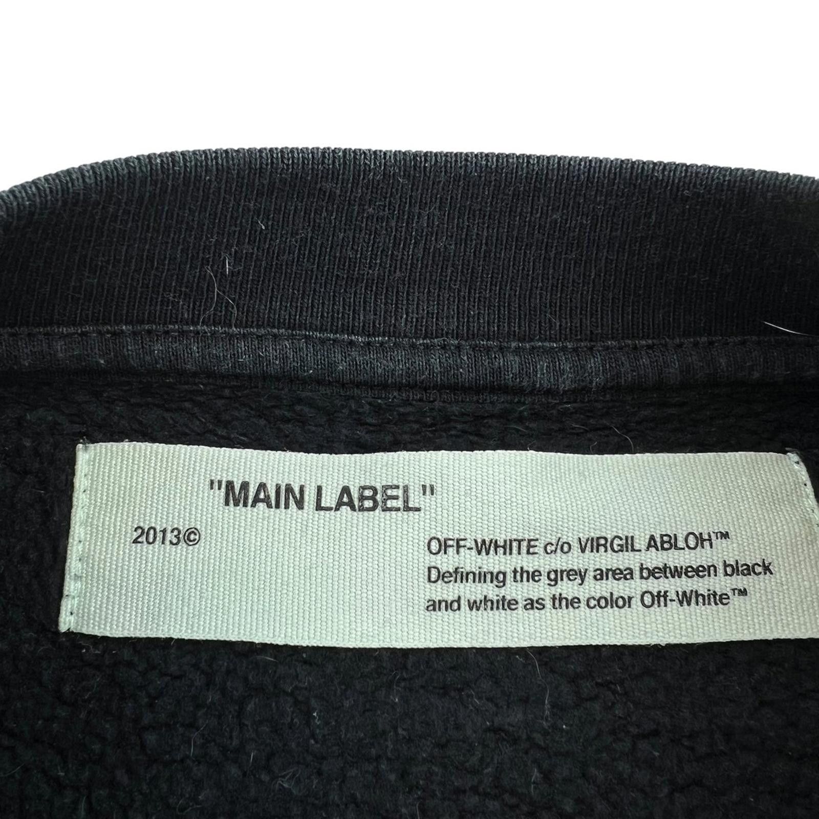 Off-White Off-White Off Orange Font Sweatshirt Size US M / EU 48-50 / 2 - 5 Thumbnail