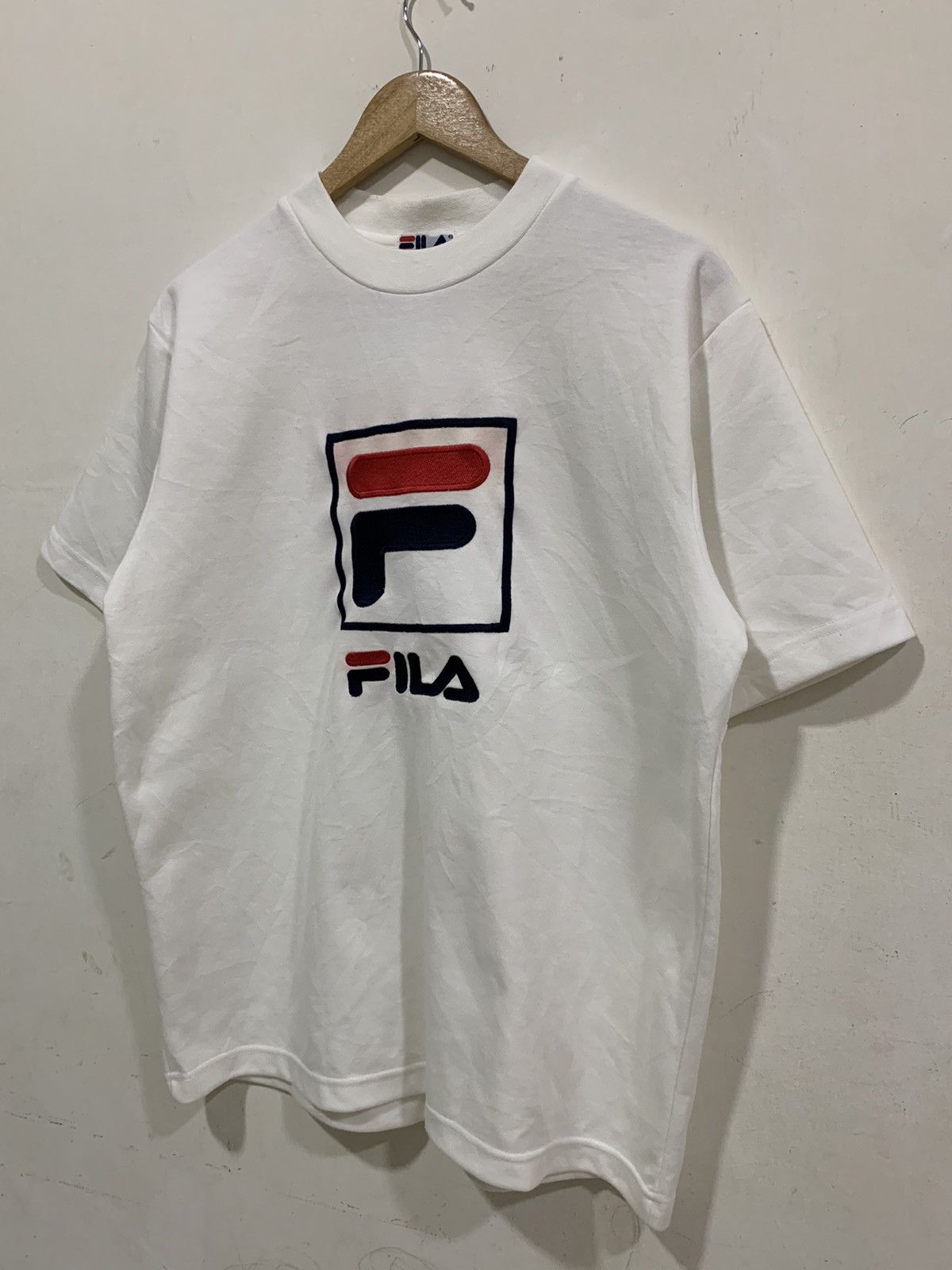 Fila Vintage Fila t shirt big Logi size M Size US M / EU 48-50 / 2 - 3 Thumbnail