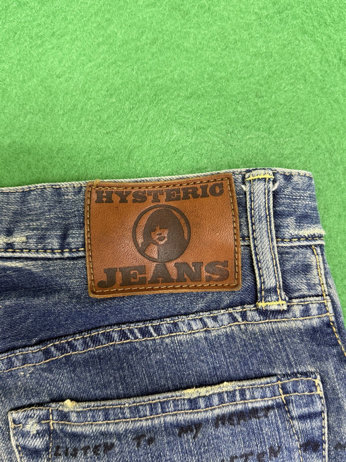 Hysteric Glamour A19 HYSTERIC GLAMOUR RAMONES Size US 29 - 17 Thumbnail