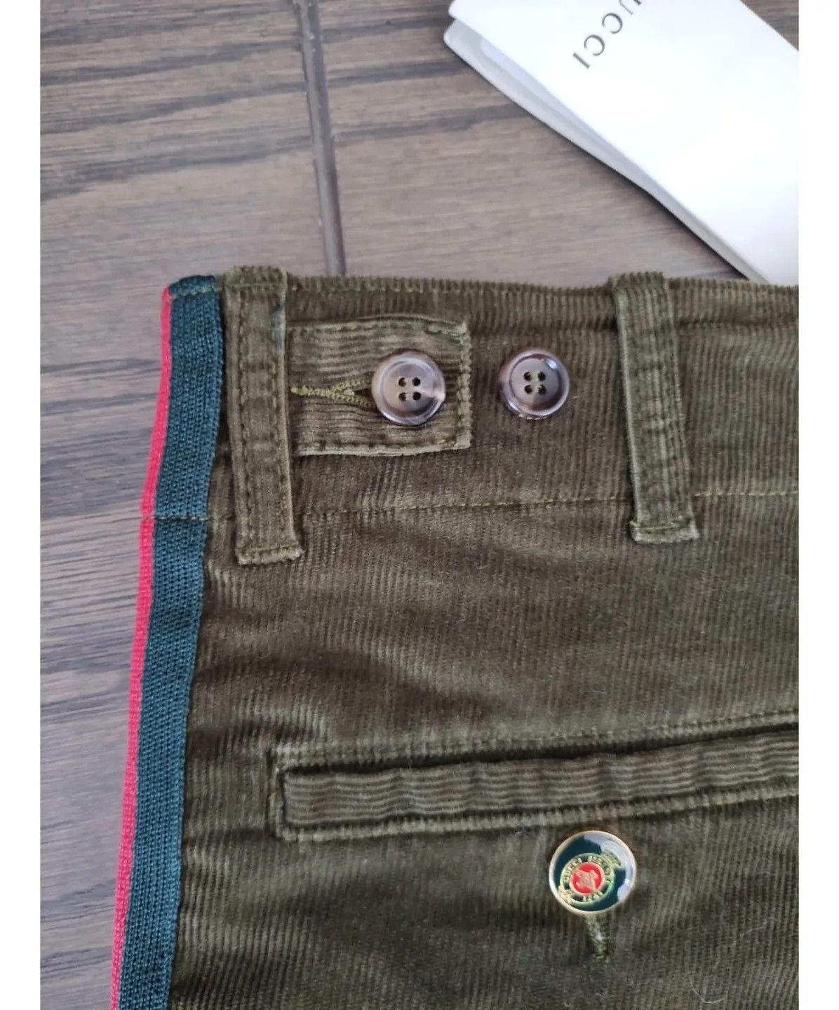 Gucci Gucci corduroy skinny trousers 30-Fashionella Size US 30 / EU 46 - 5 Thumbnail