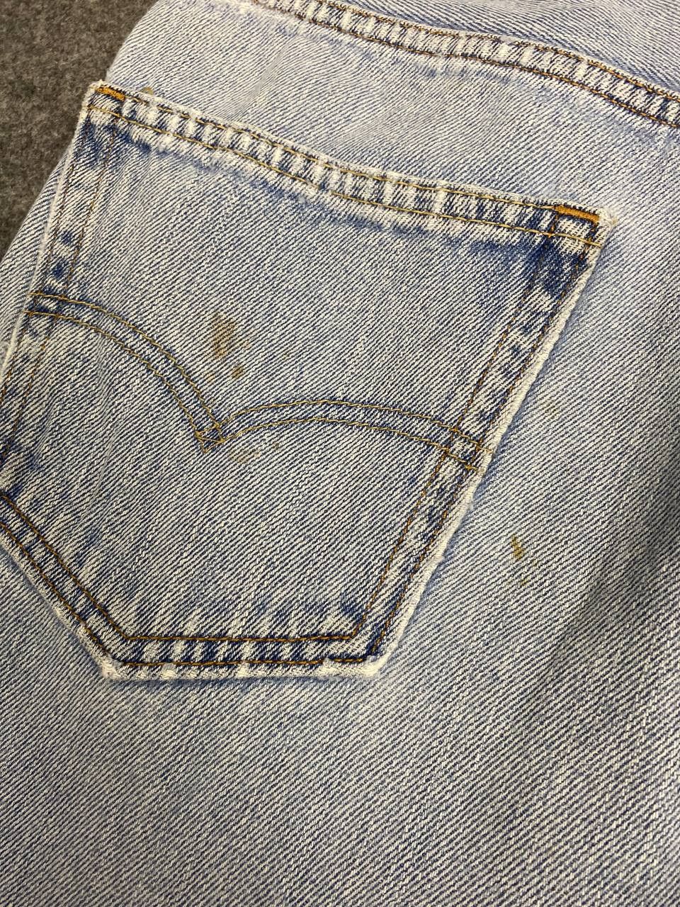 Levi's vintage levis 550 lightwash denim Size US 38 / EU 54 - 2 Thumbnail