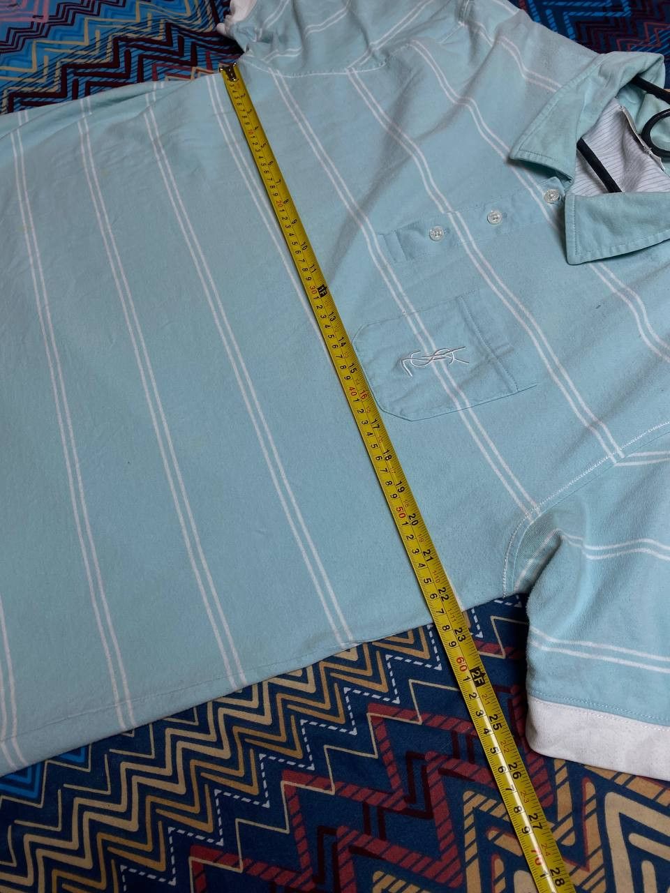 Vintage × Yves Saint Laurent Vtg YSL Yves SAINT LAURENT Paris Polo Size US XXL / EU 58 / 5 - 12 Thumbnail