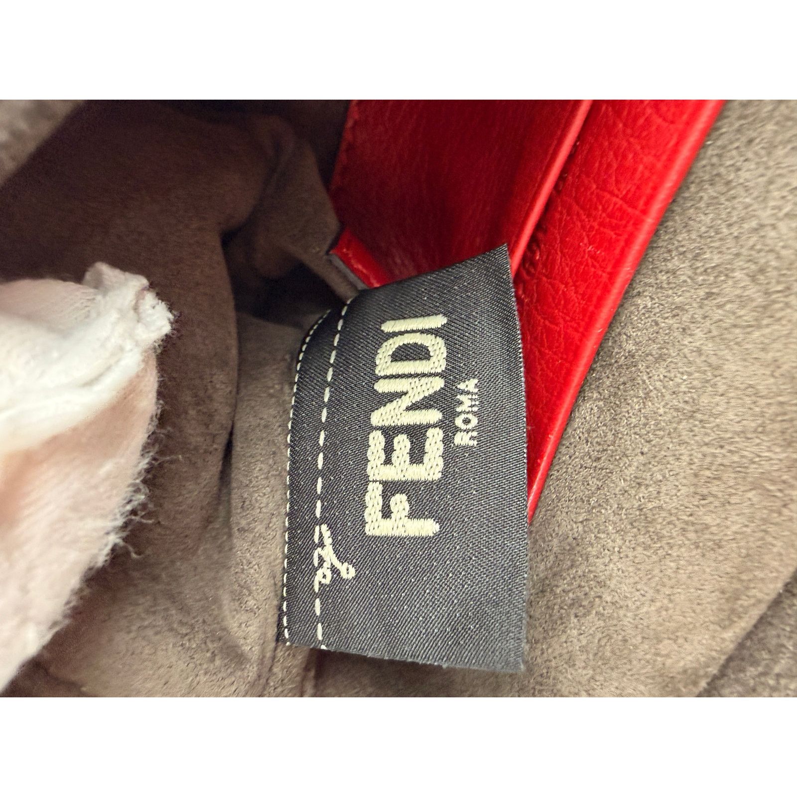 Fendi Fendi Micro Monster Baguette Bag red Size ONE SIZE - 21 Thumbnail