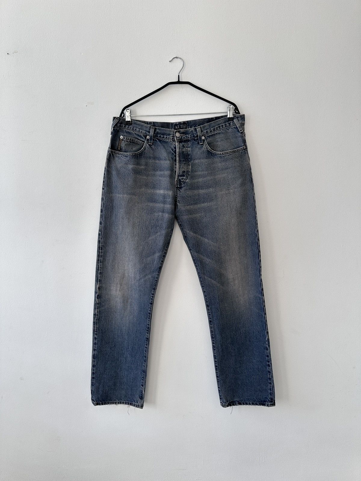 Emporio Armani Vintage Armani Jeans Indigo 002 Series Denim Size 38 Blue Size US 38 / EU 54 - 3 Thumbnail