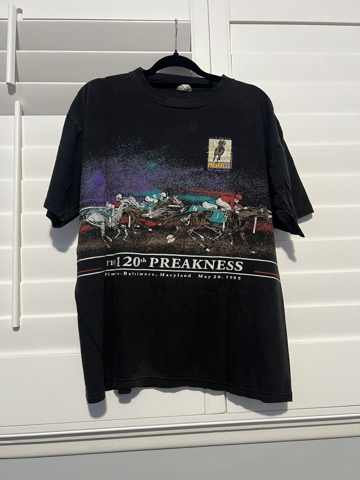 Vintage HORSE RACING Size US XL / EU 56 / 4 - 1 Thumbnail